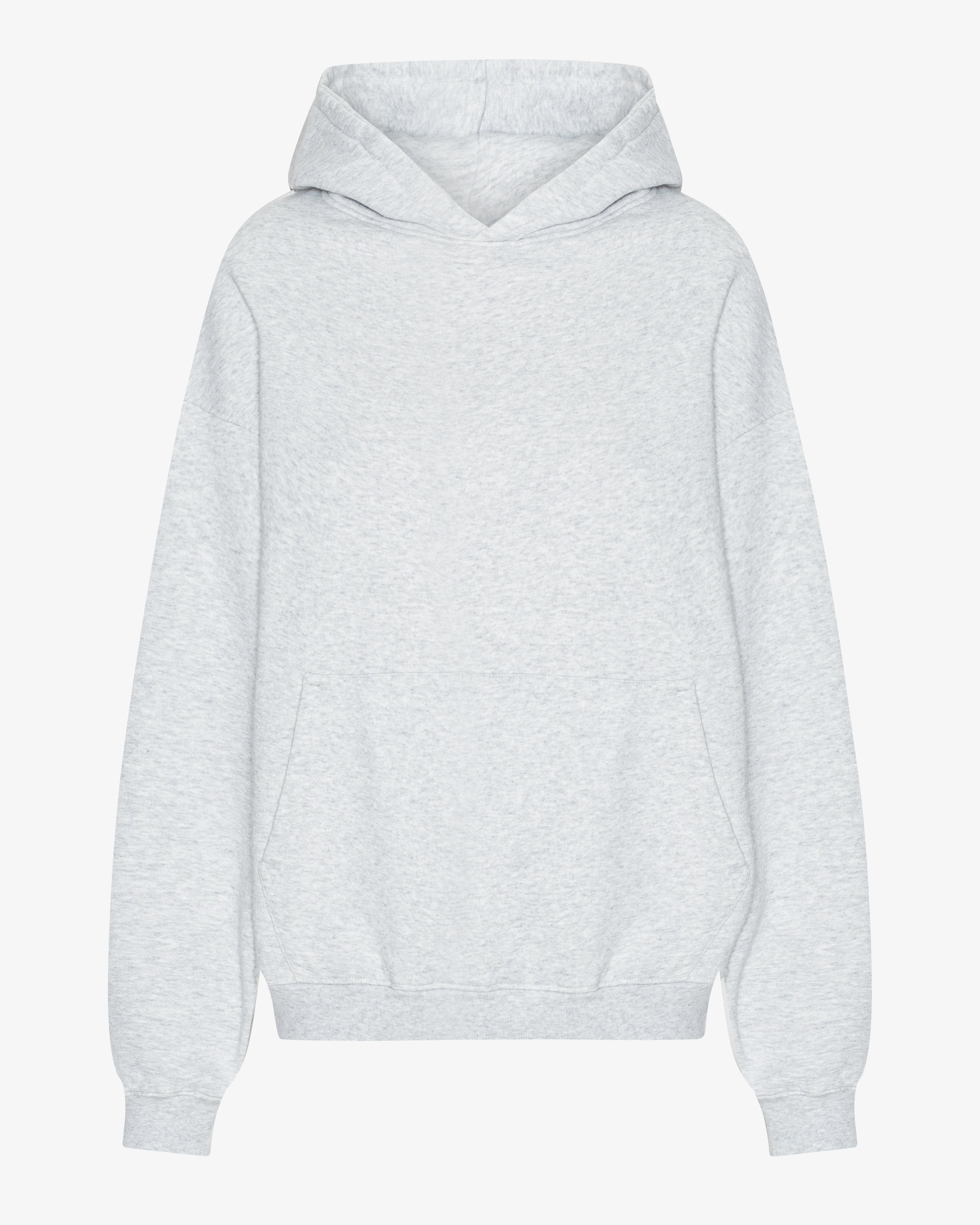 Organic Oversized Hood - Snow Melange