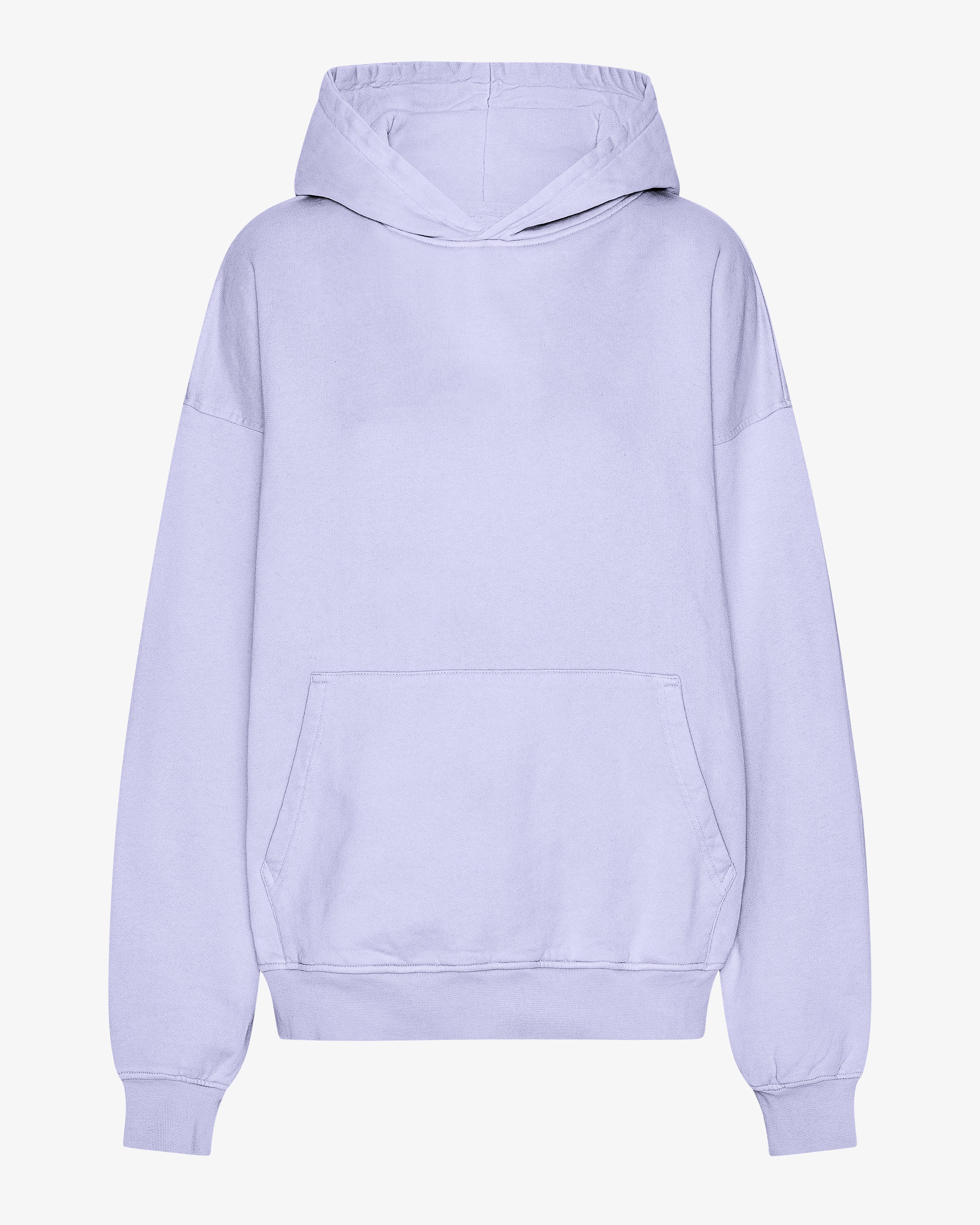 Organic Oversized Hood - Soft Lavender