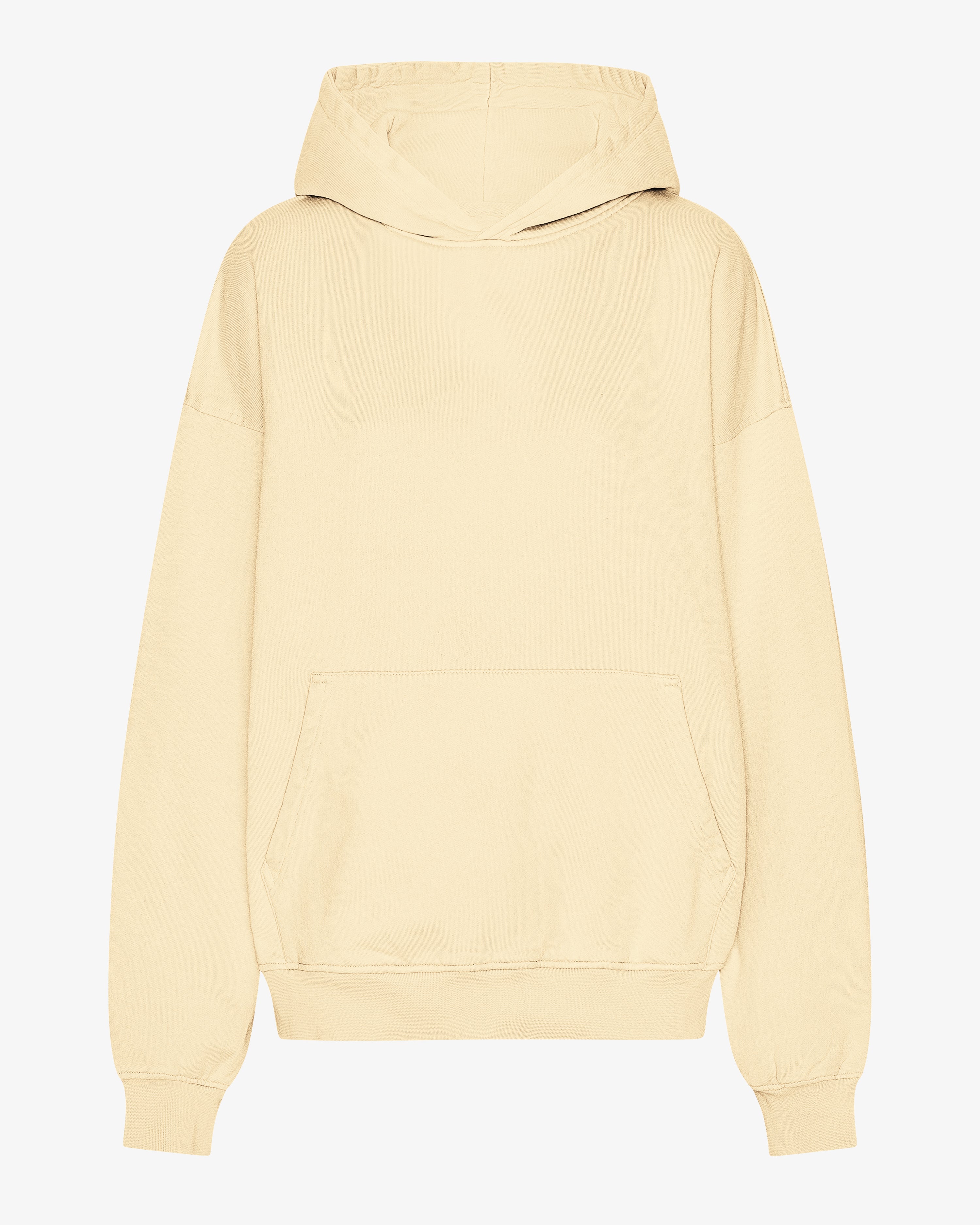 Organic Oversized Hood - Soft Yellow