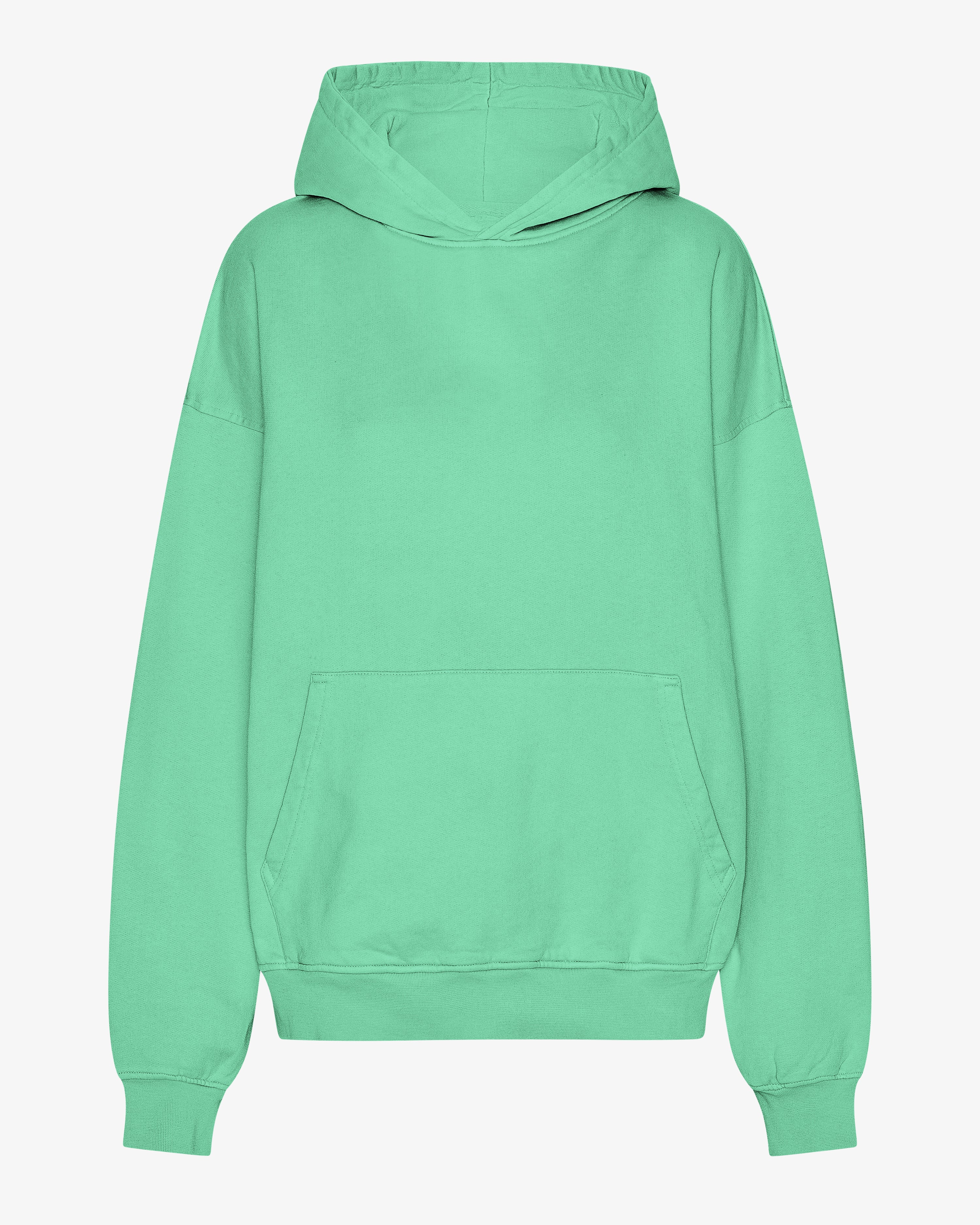 Organic Oversized Hood - Spring Green