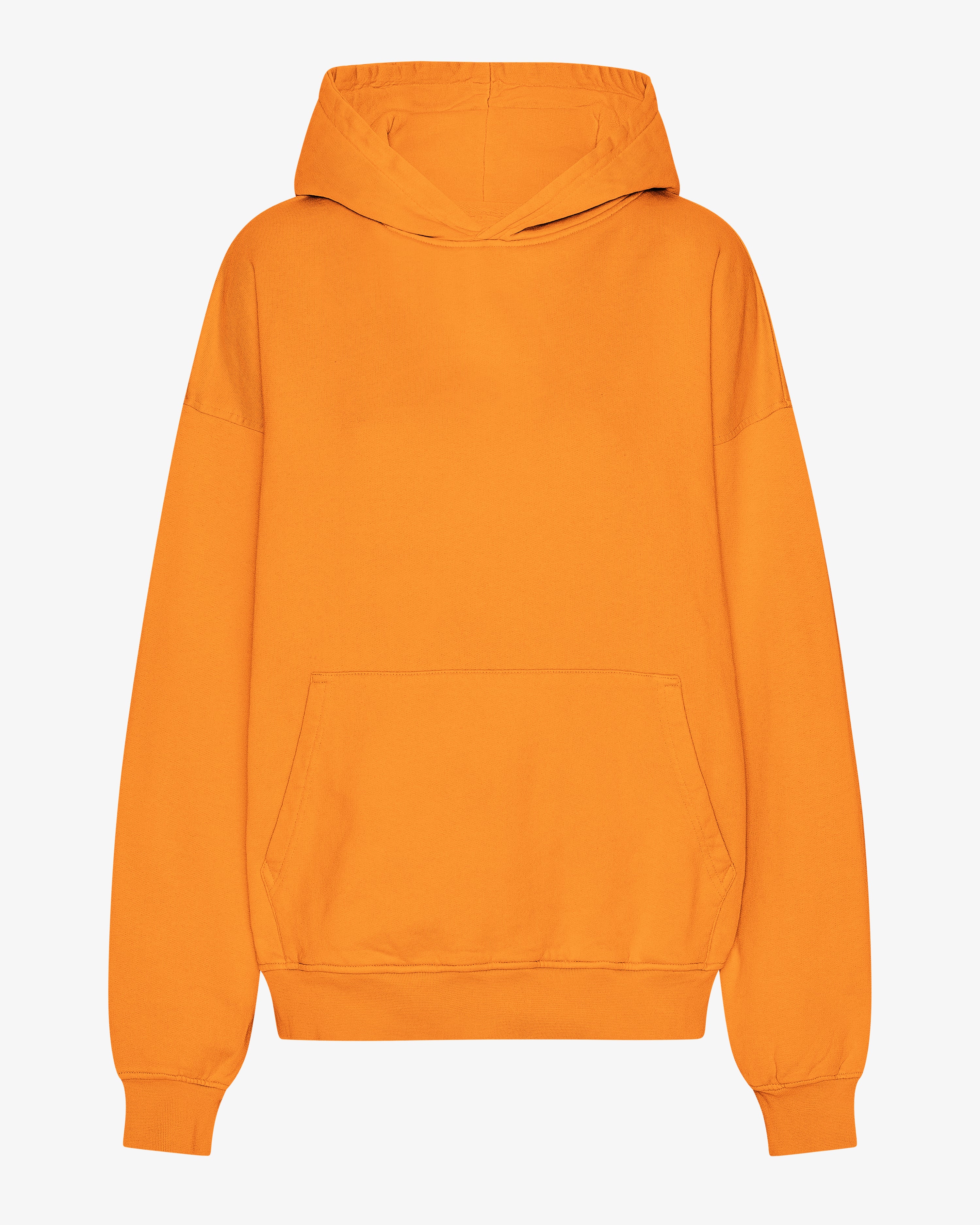 Organic Oversized Hood - Sunny Orange