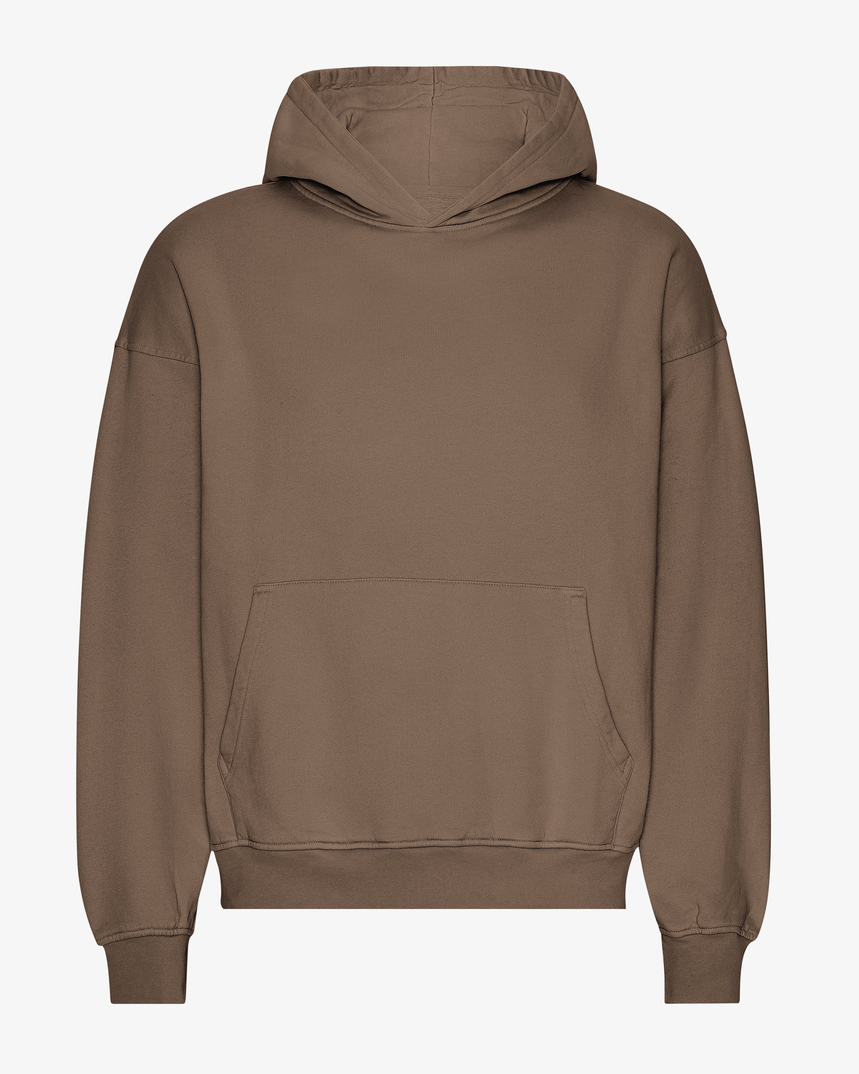 Organic Oversized Hood - Cedar Brown