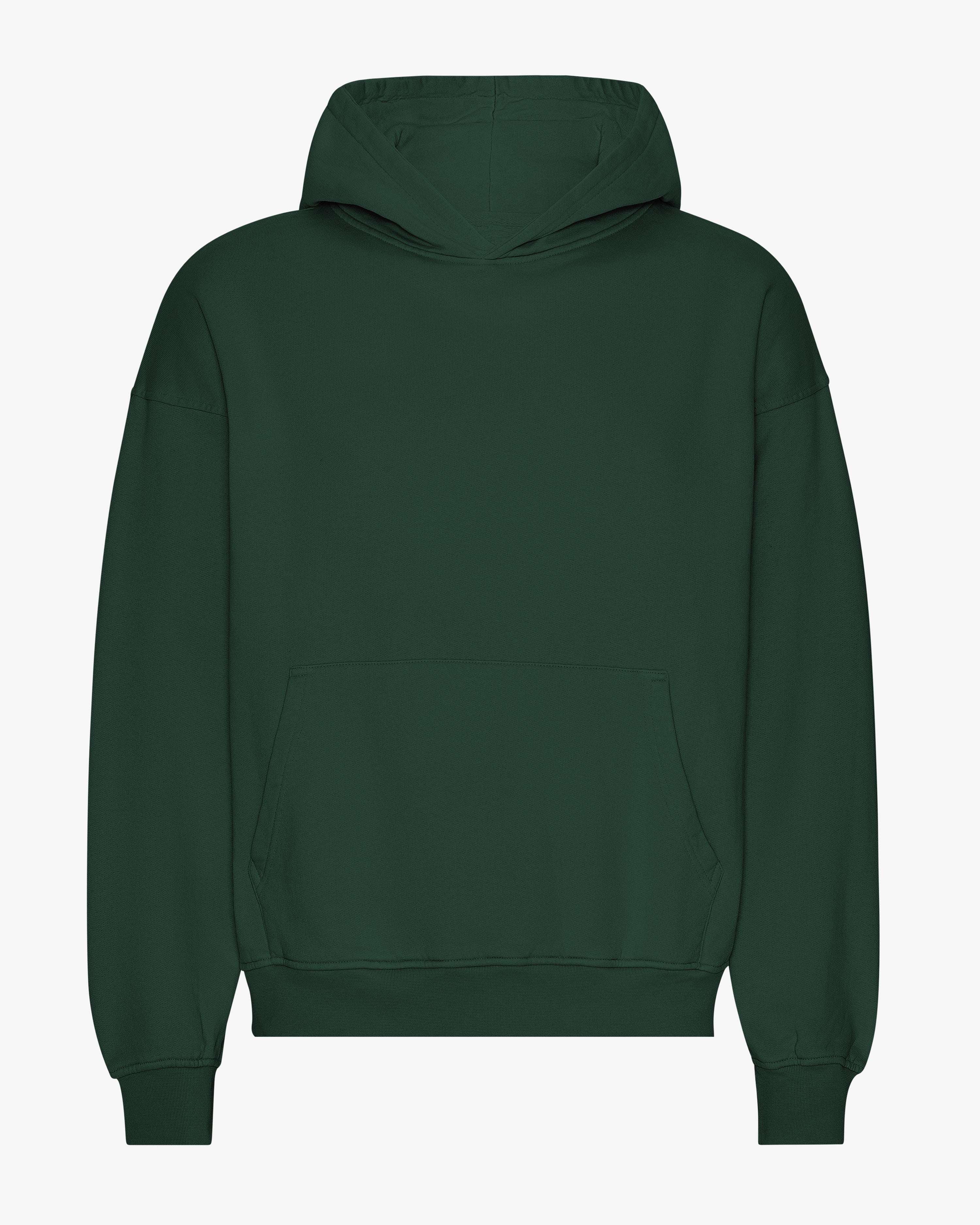 Organic Oversized Hood - Emerald Green