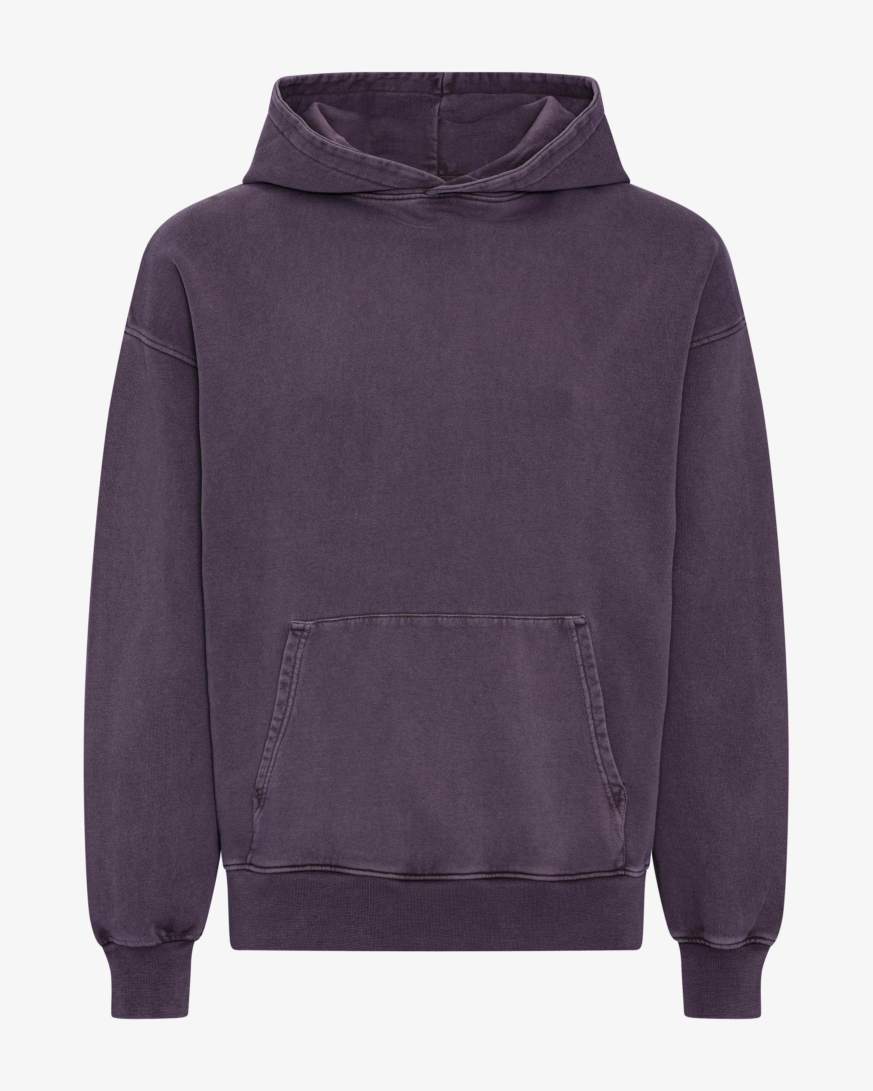 Organic Oversized Hood - Faded Grape