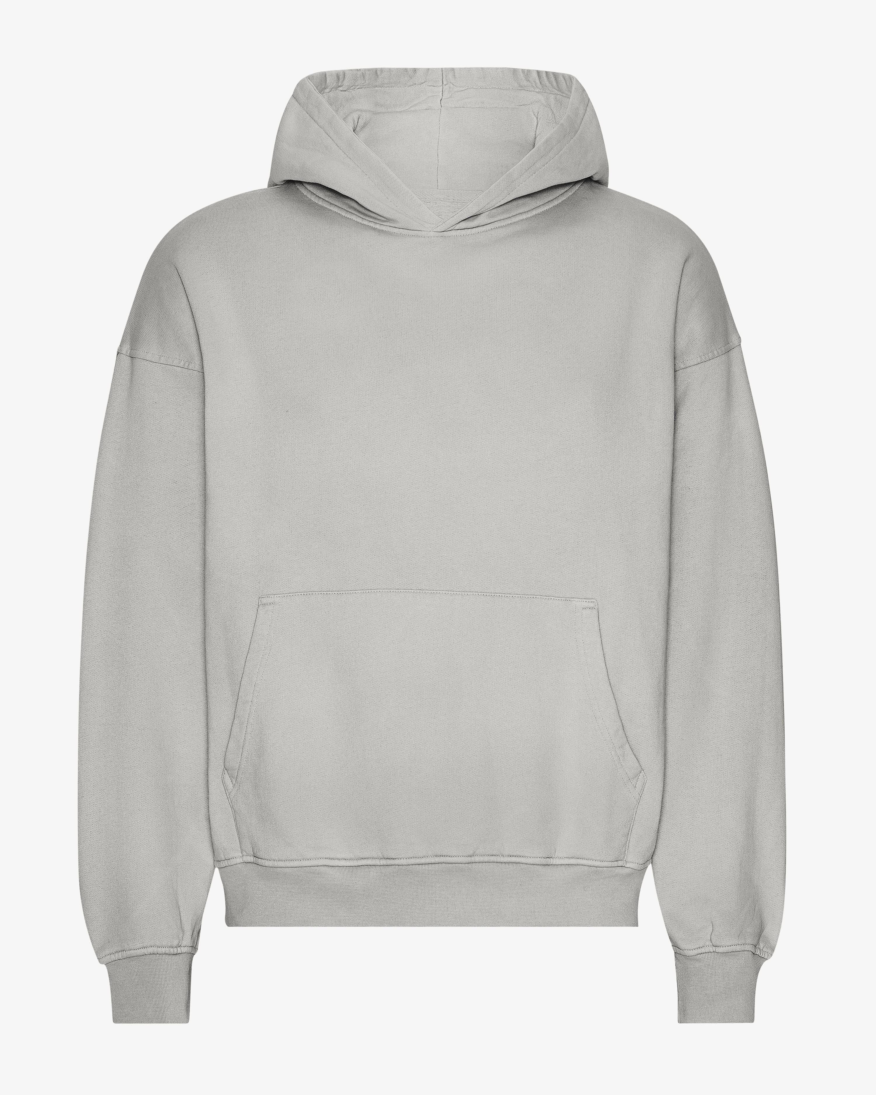 Organic Oversized Hood - Faded Grey