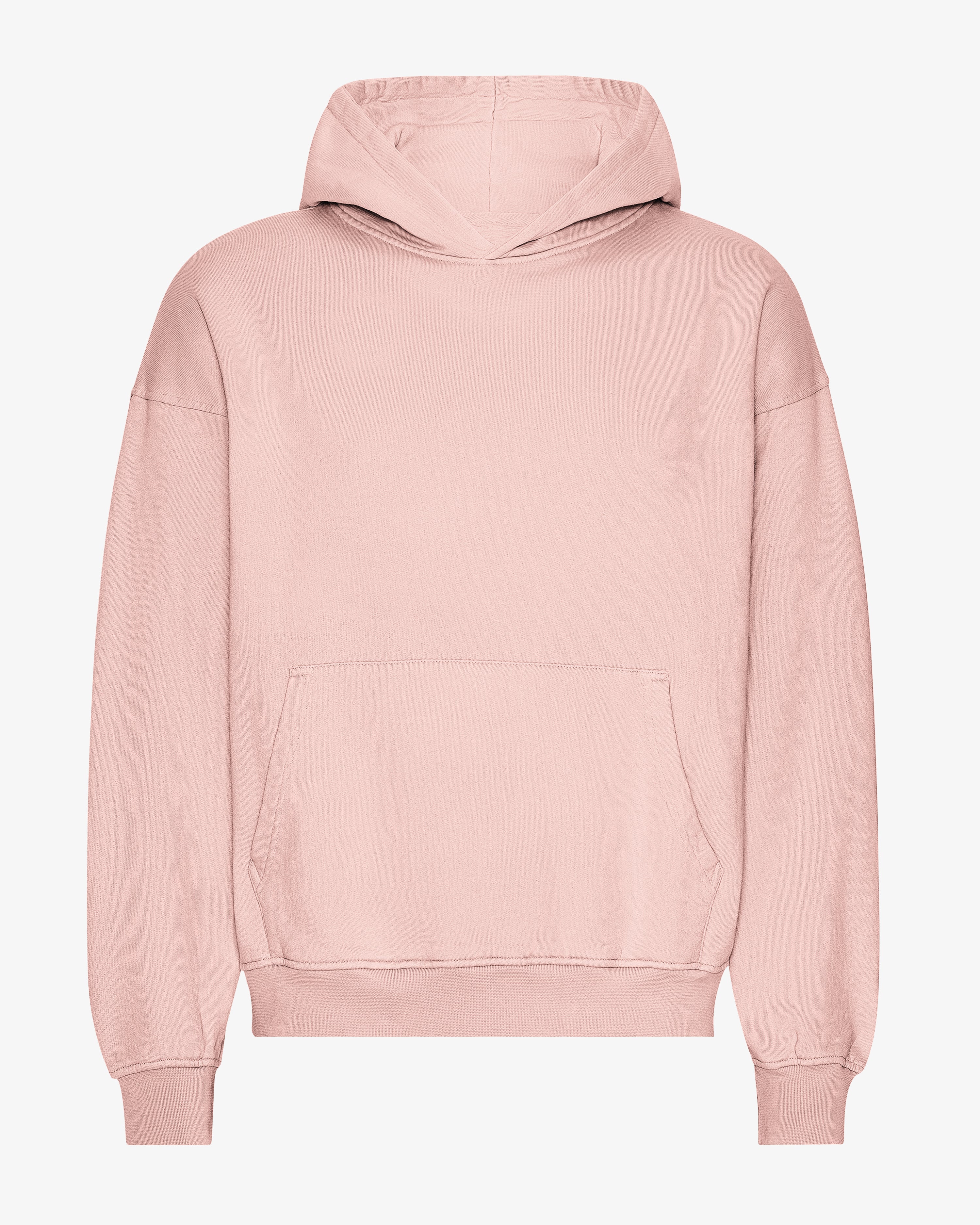 Organic Oversized Hood - Faded Pink