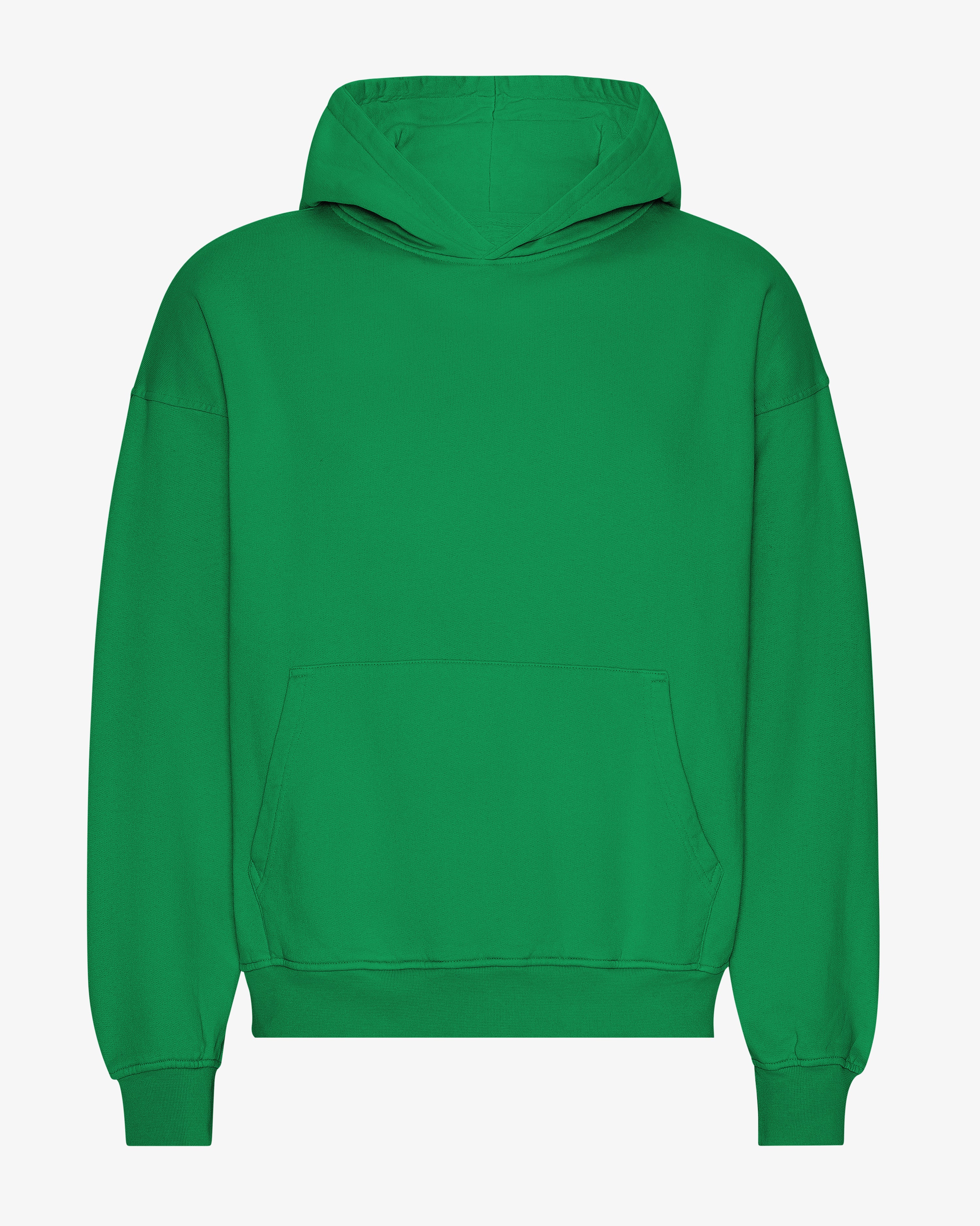 Organic Oversized Hood - Kelly Green