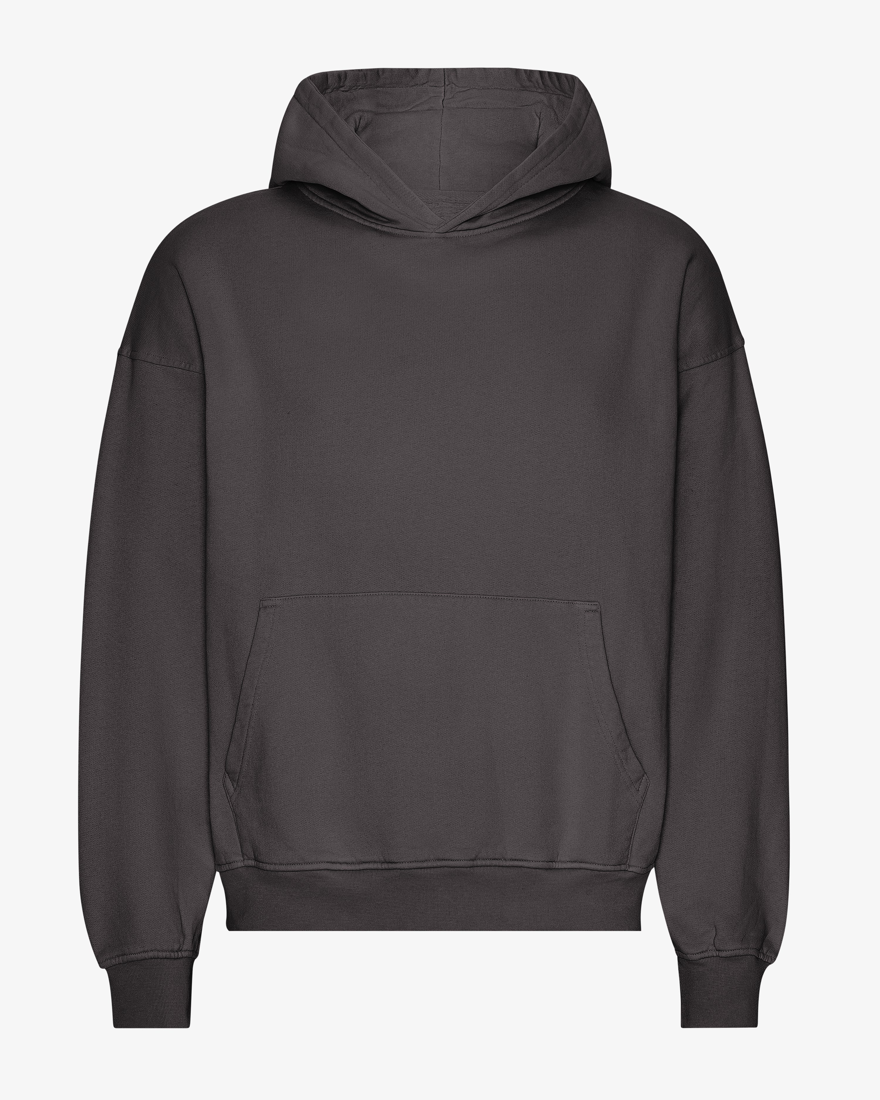 Organic Oversized Hood - Lava Grey