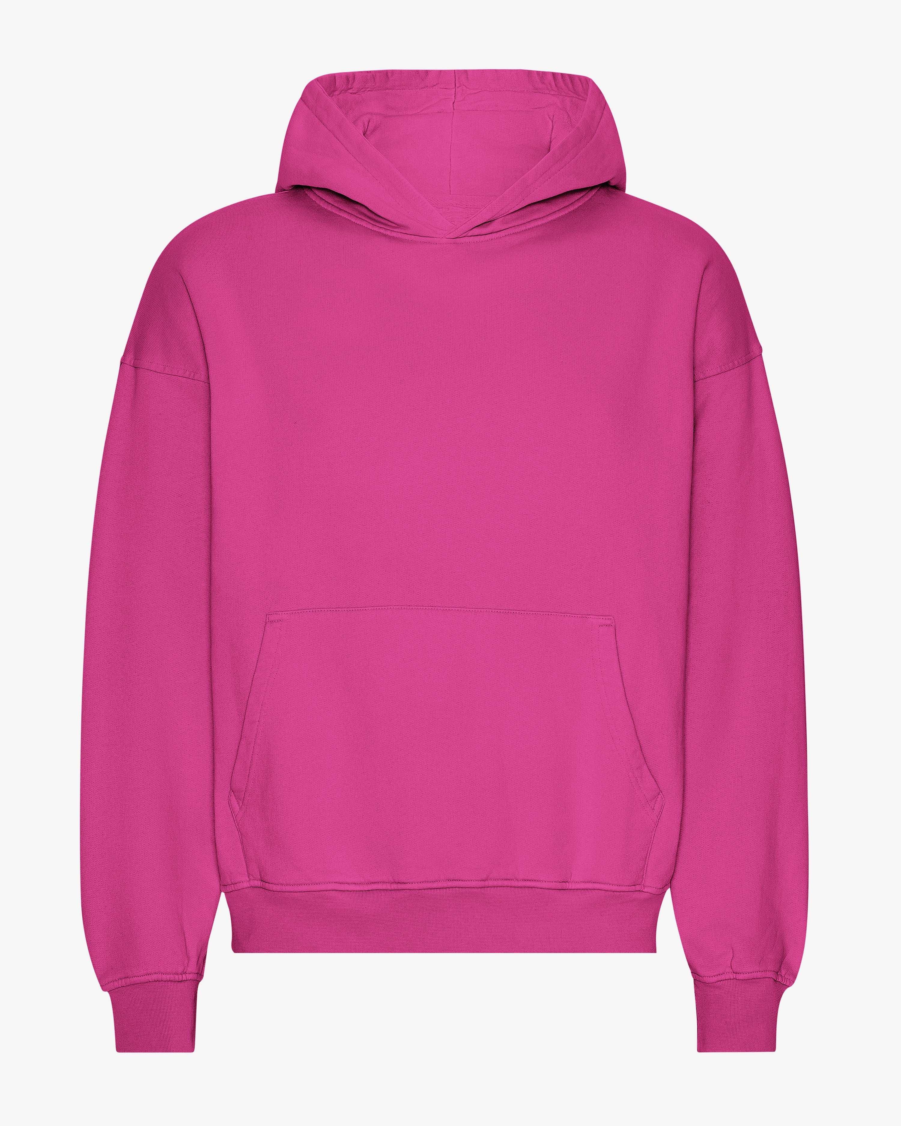 Organic Oversized Hood - Magenta Blaze