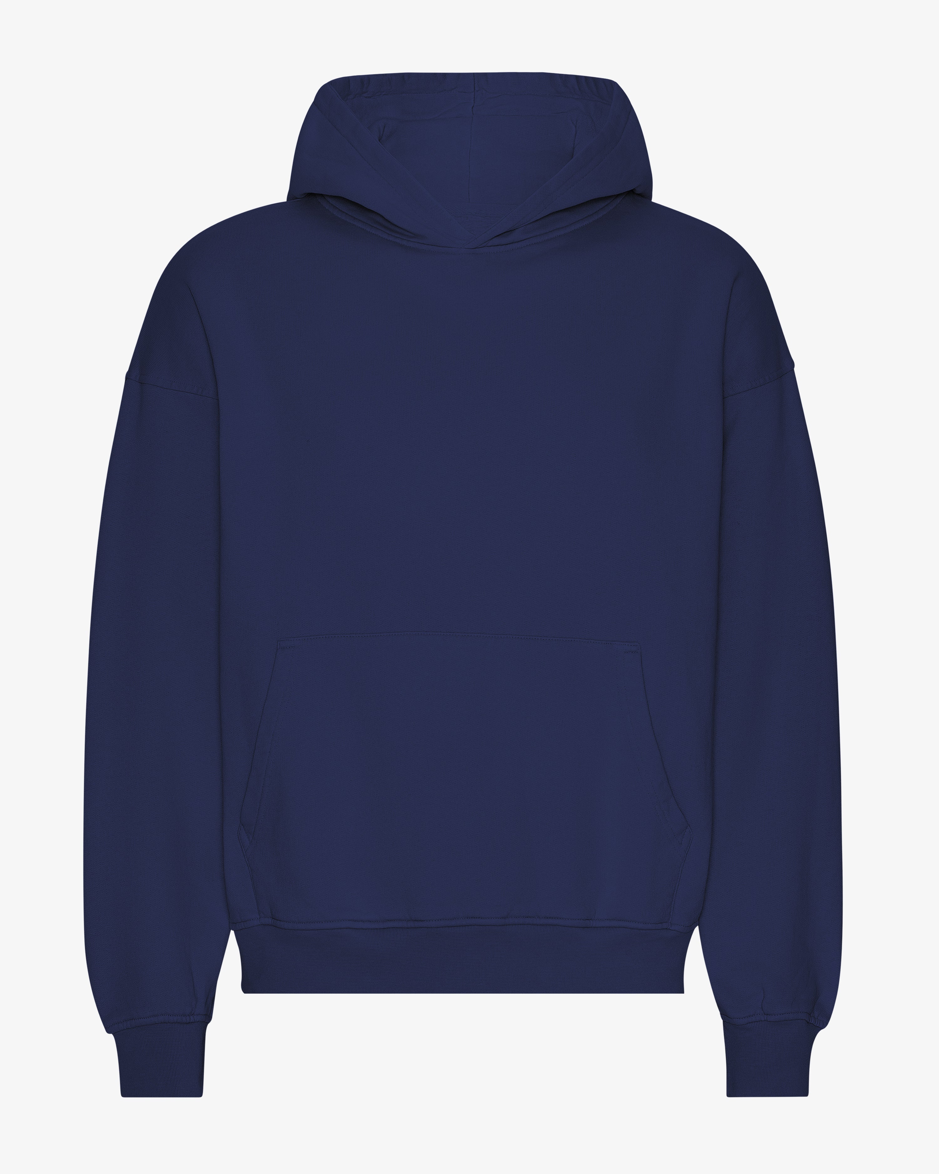 Organic Oversized Hood - Marine Blue