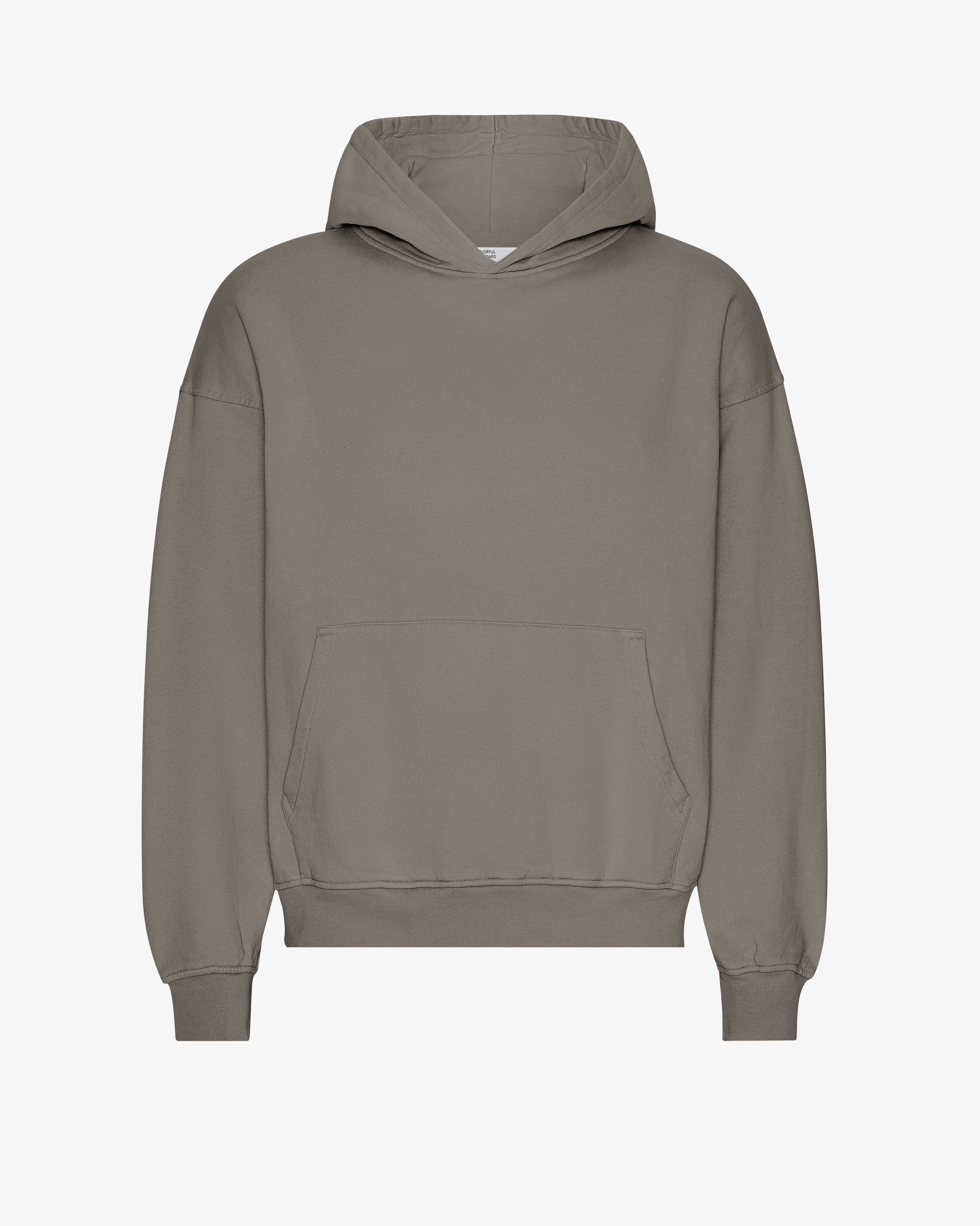 Organic Oversized Hood - Misty Brown