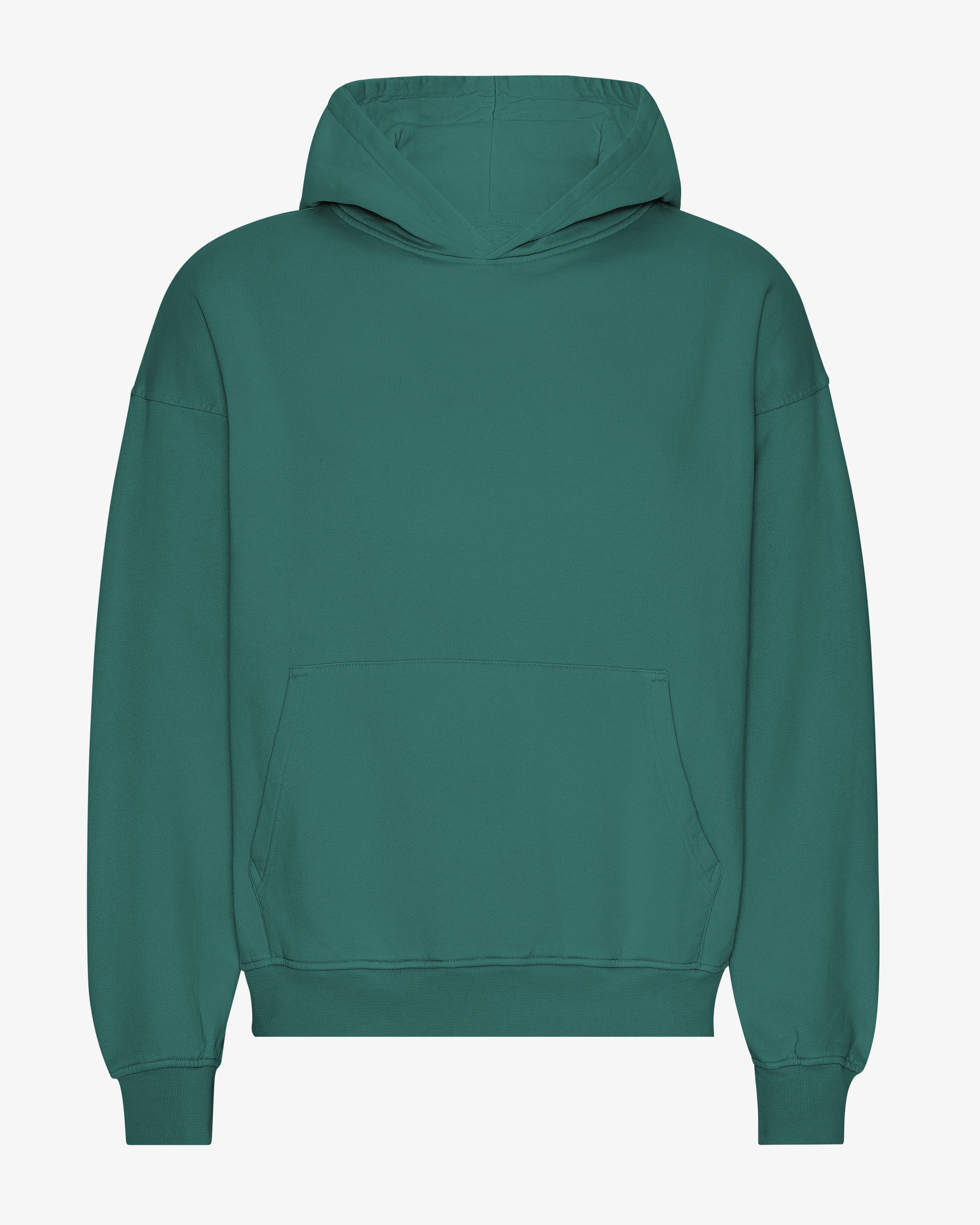 Organic Oversized Hood - Pine Green