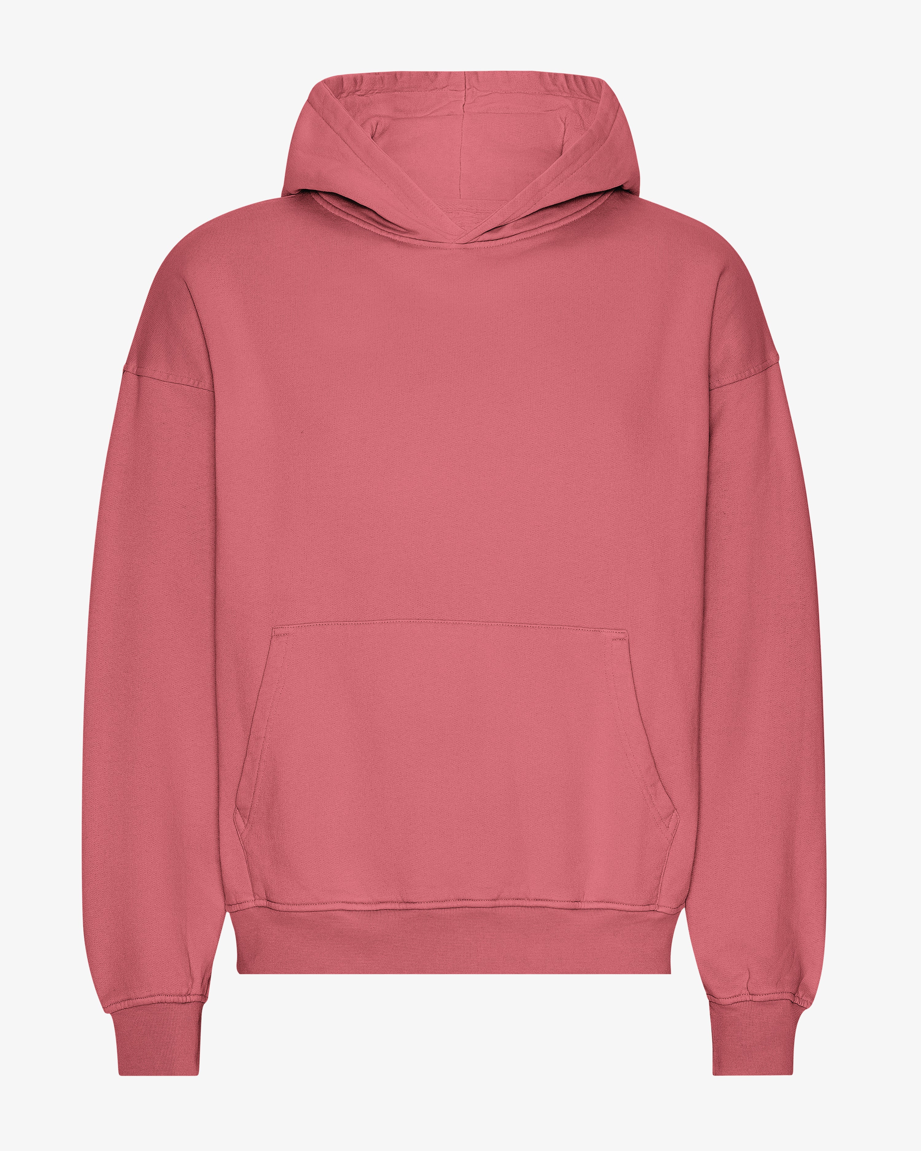 Organic Oversized Hood - Raspberry Pink