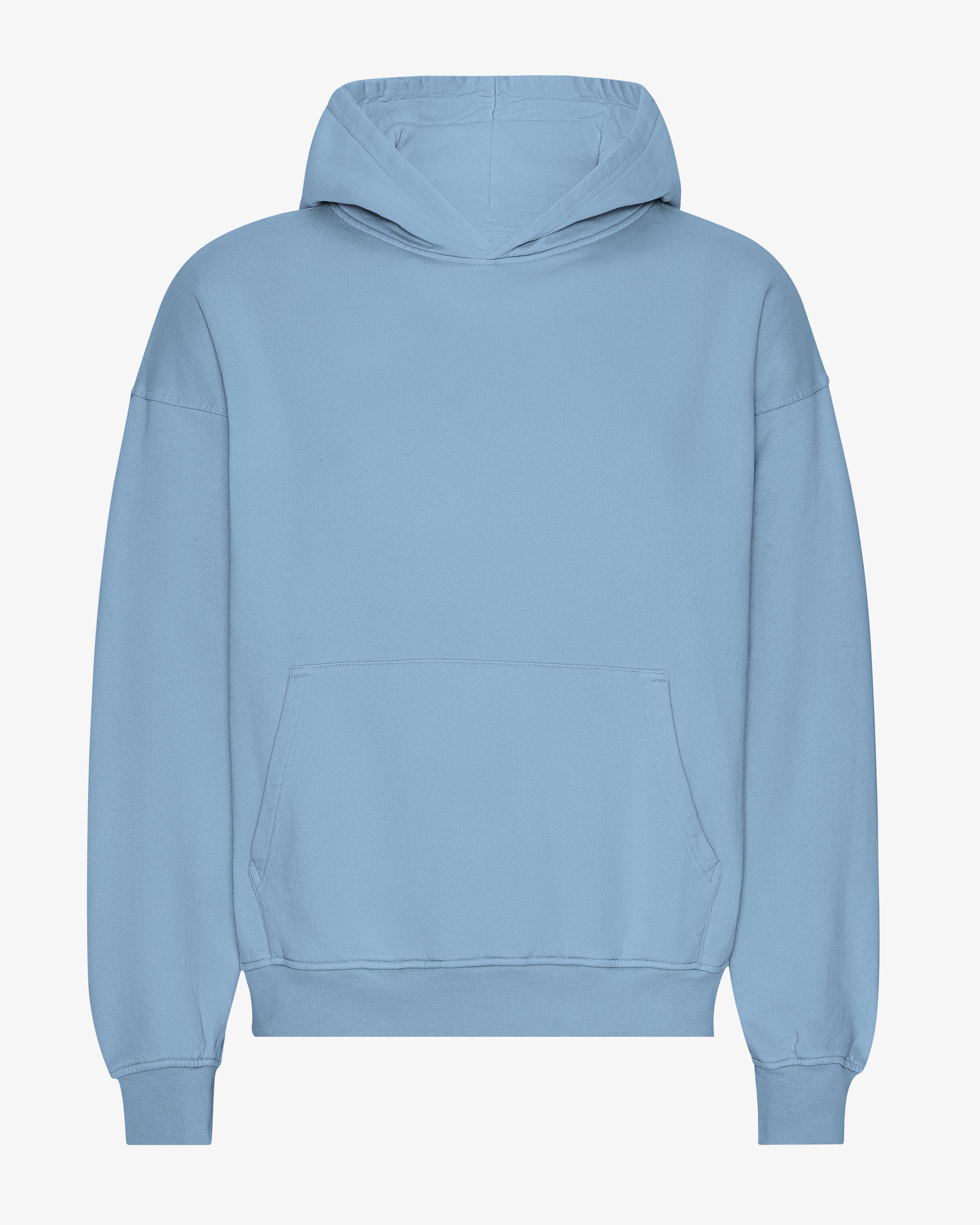 Organic Oversized Hood - Seaside Blue