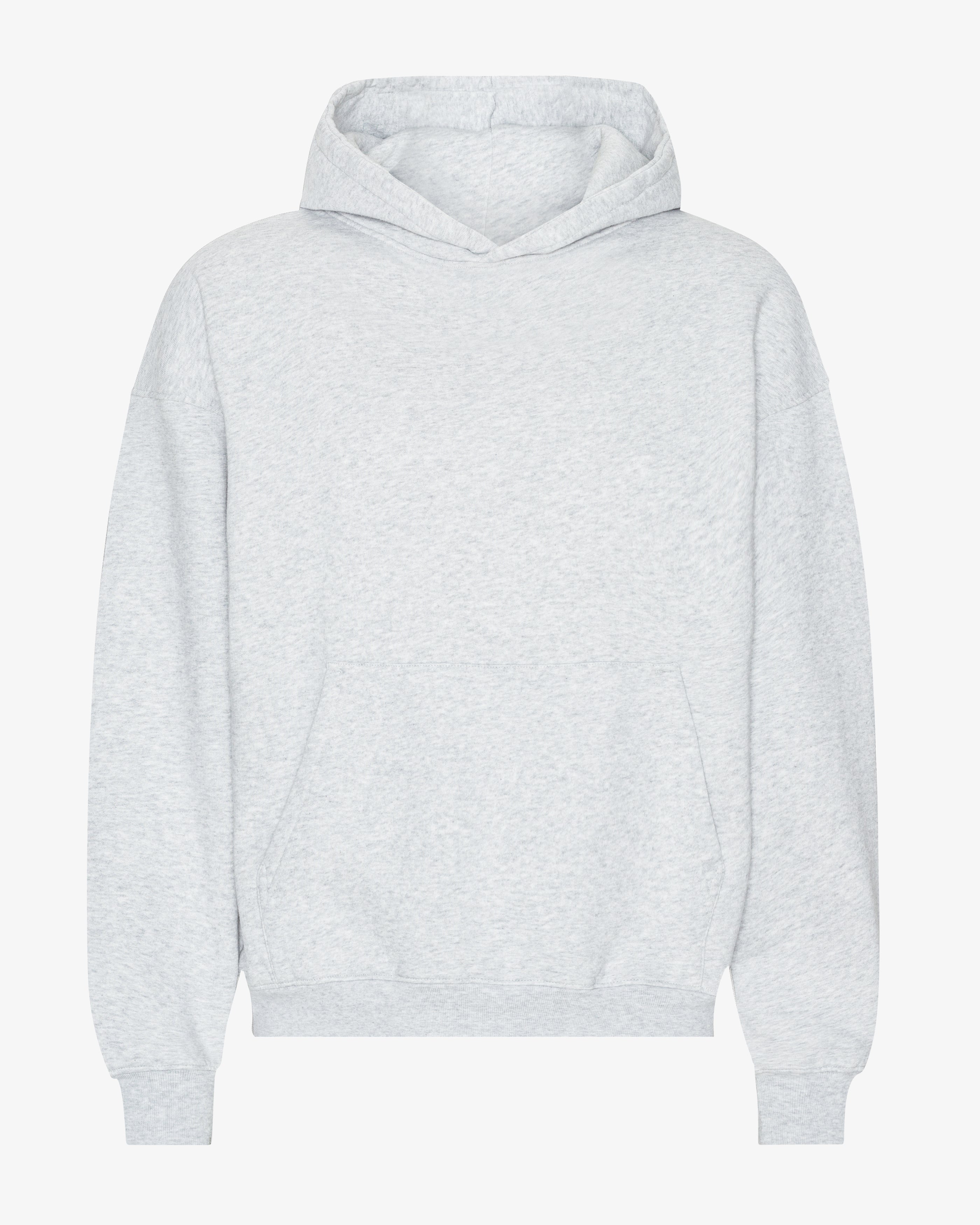 Organic Relaxed Hood Sweatsuit - Snow Melange