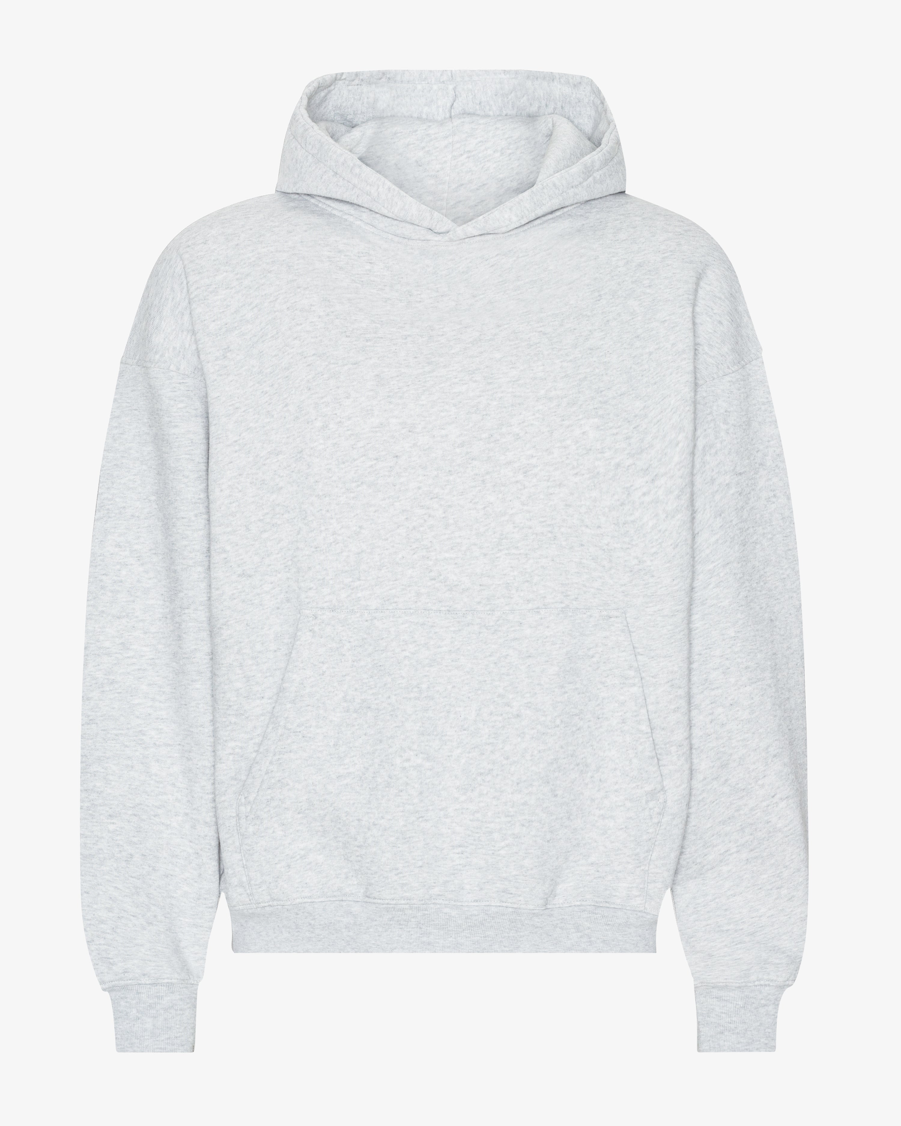 Organic Oversized Hood - Snow Melange