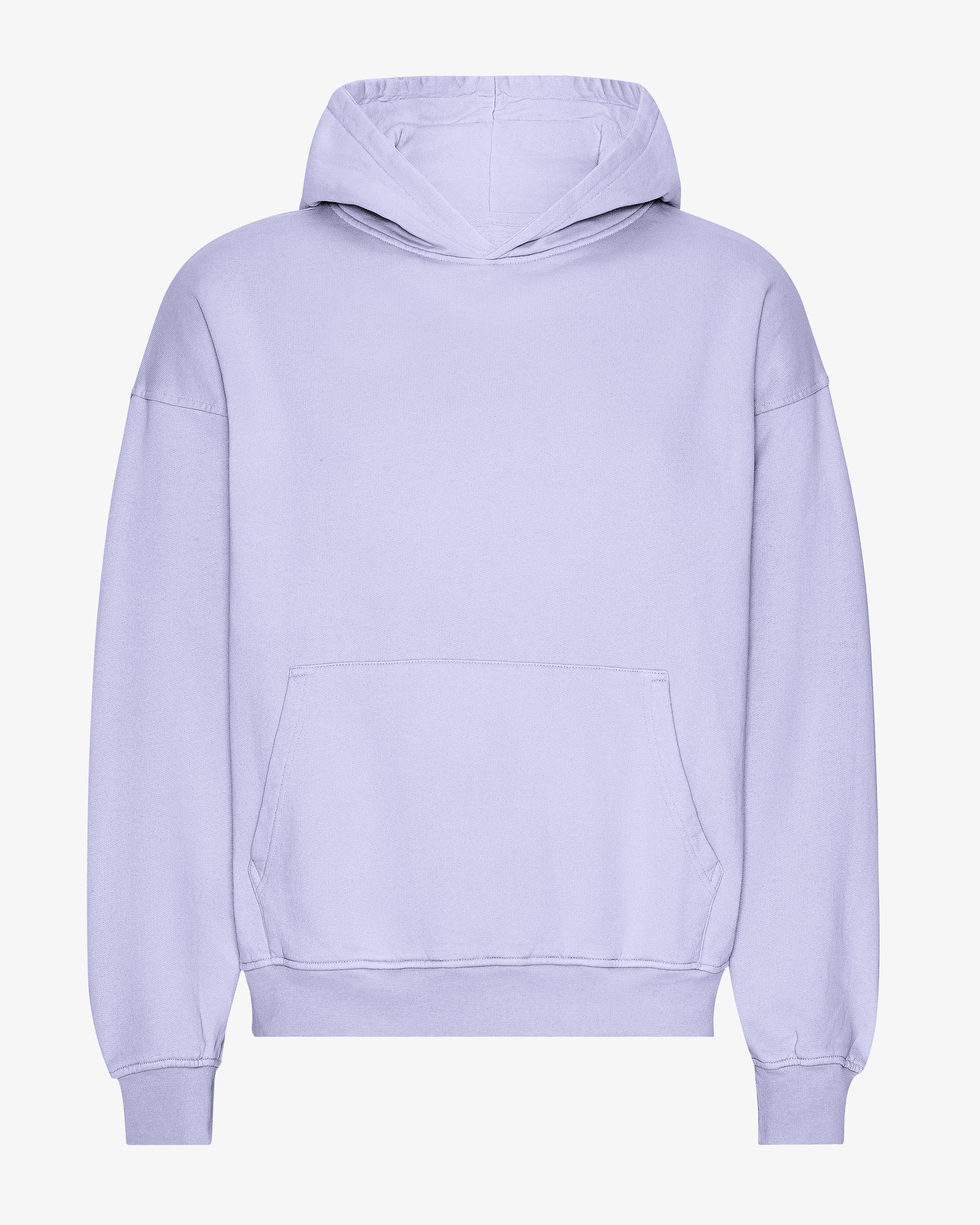 Organic Oversized Hood - Soft Lavender