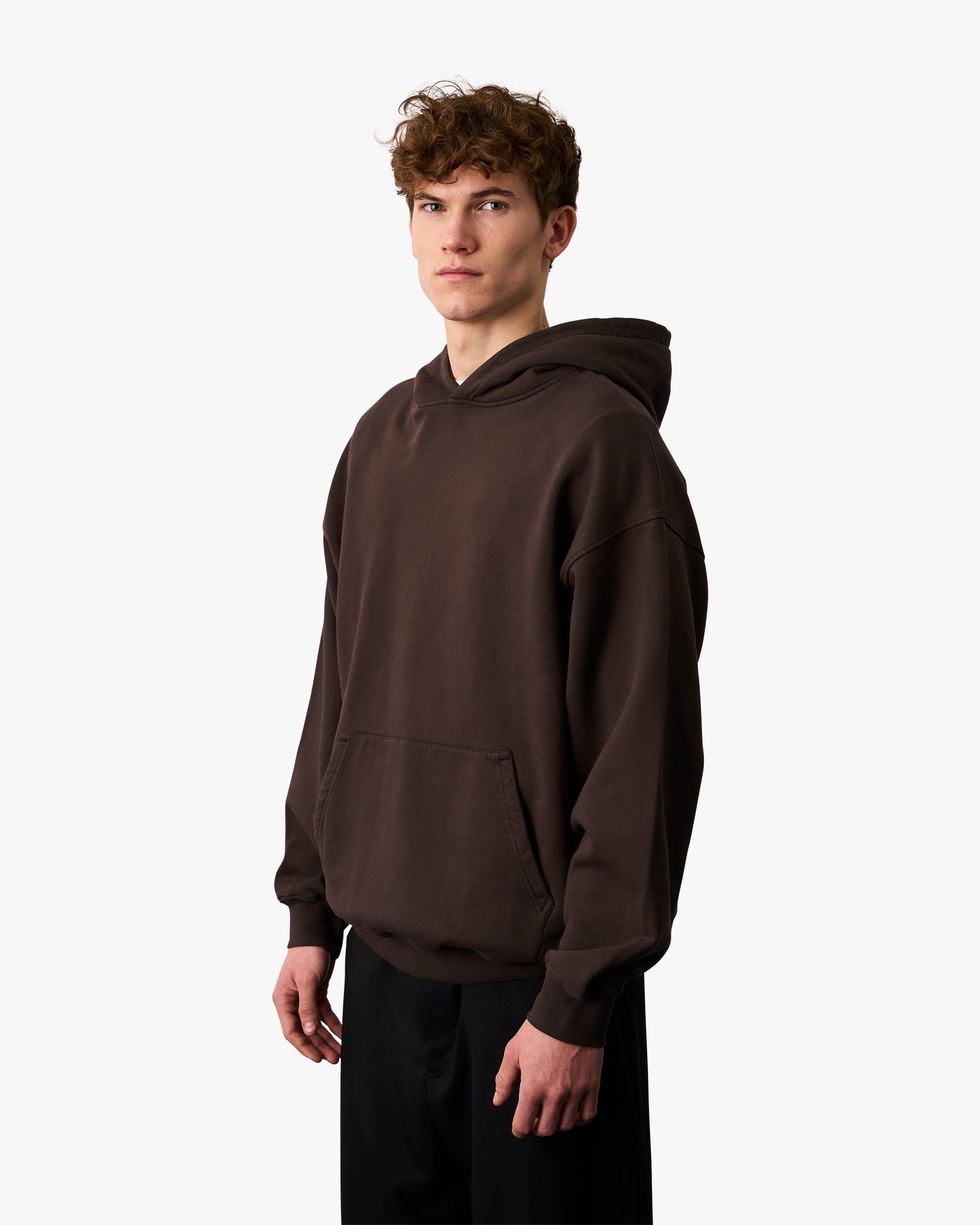 Organic Oversized Hood - Cloudy Grey