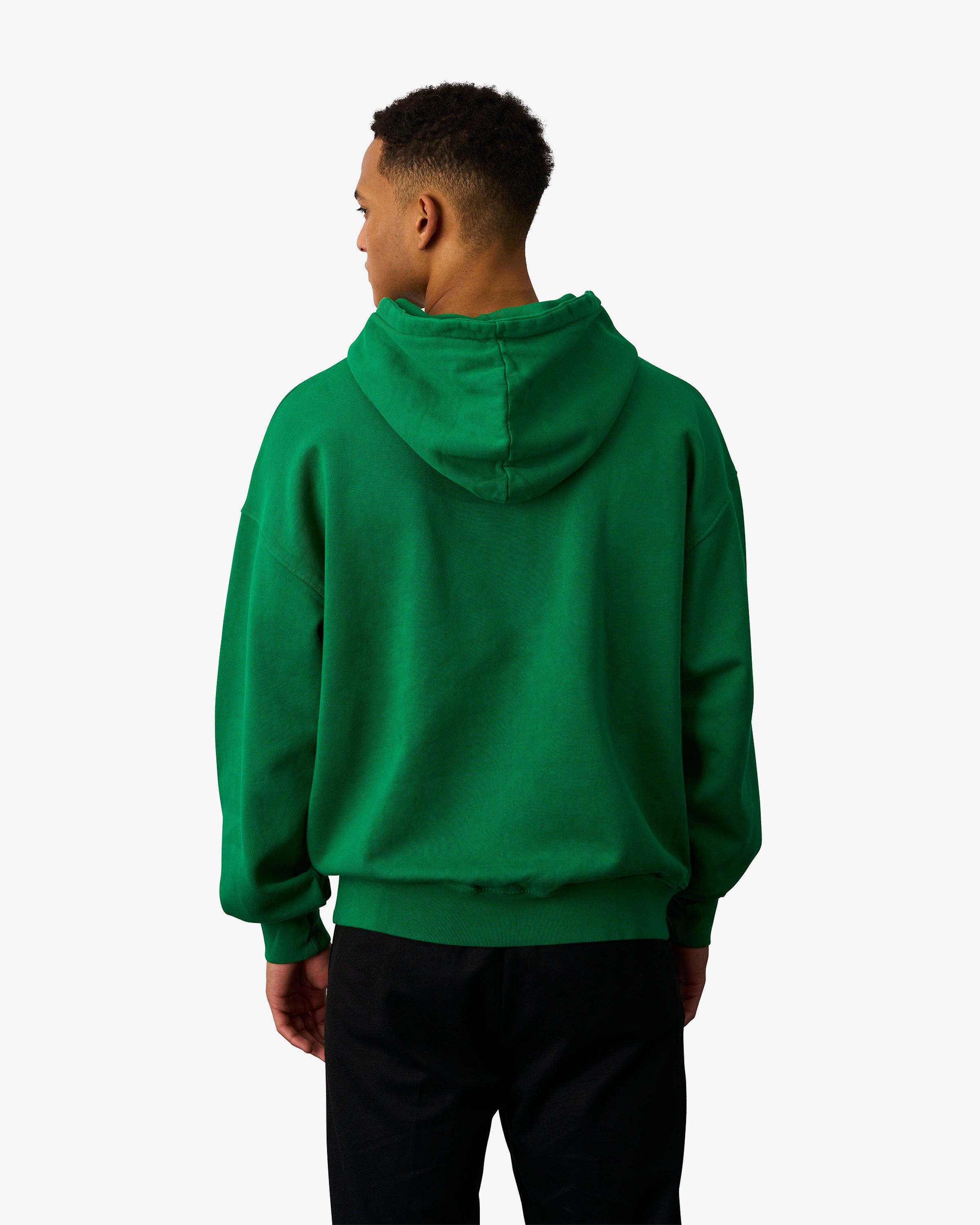 Ecofriendly Men's & Women's Organic Hoodie with Orange and Green Logo, Sustainable Winter Unisex Clothing, Several colors and newest front pocket