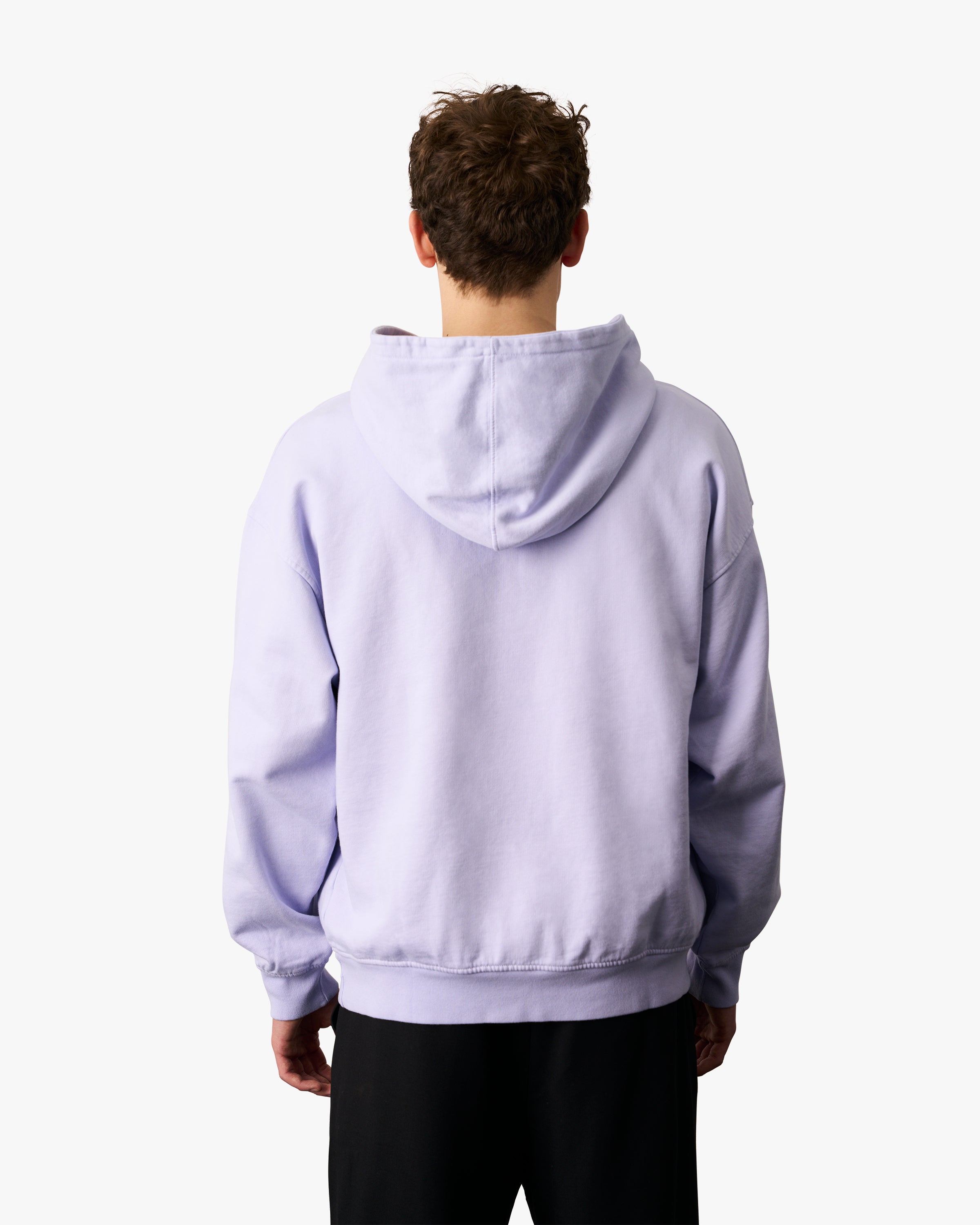 Organic Oversized Hood - Magenta Blaze