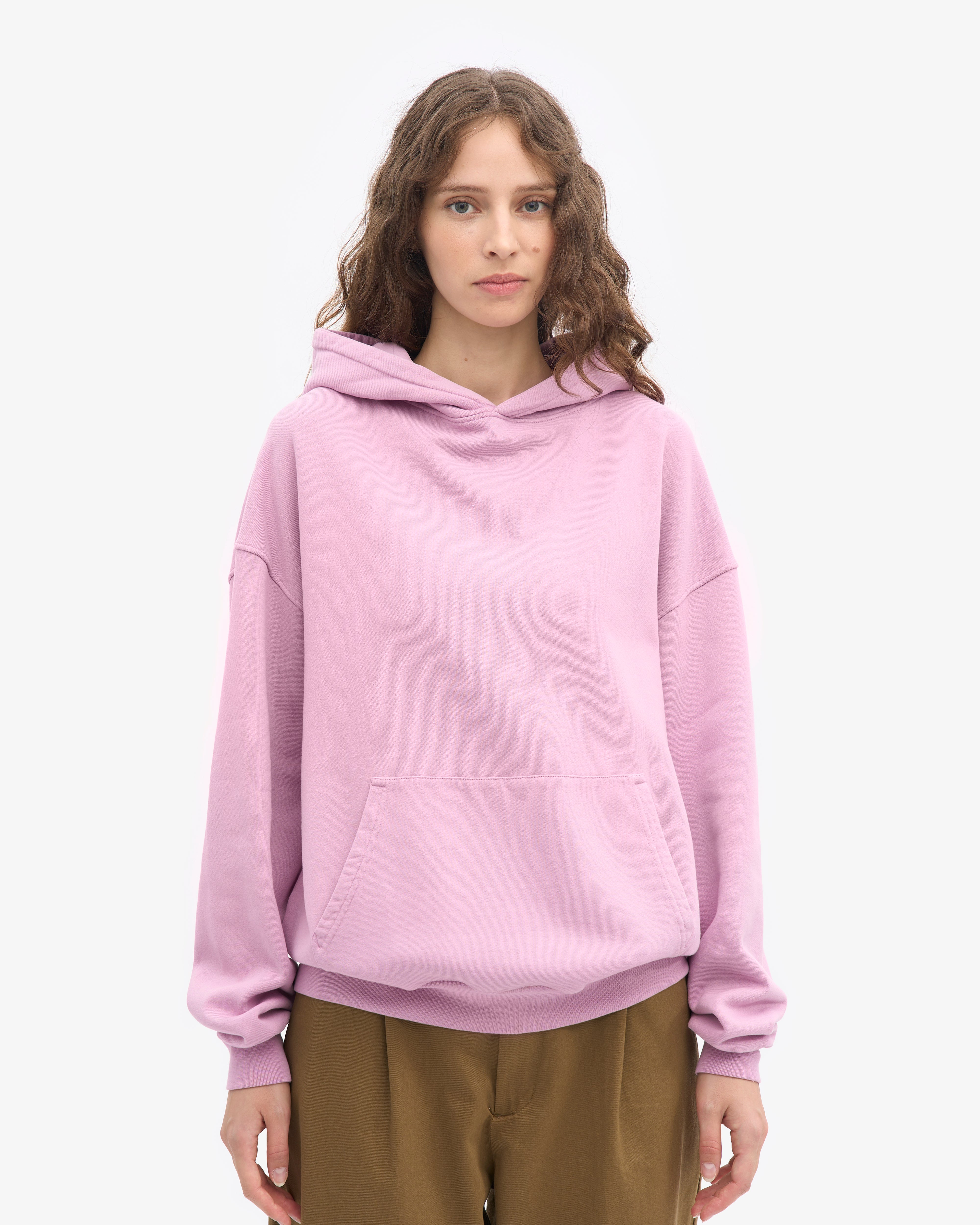 Organic Oversized Hood - Cherry Blossom