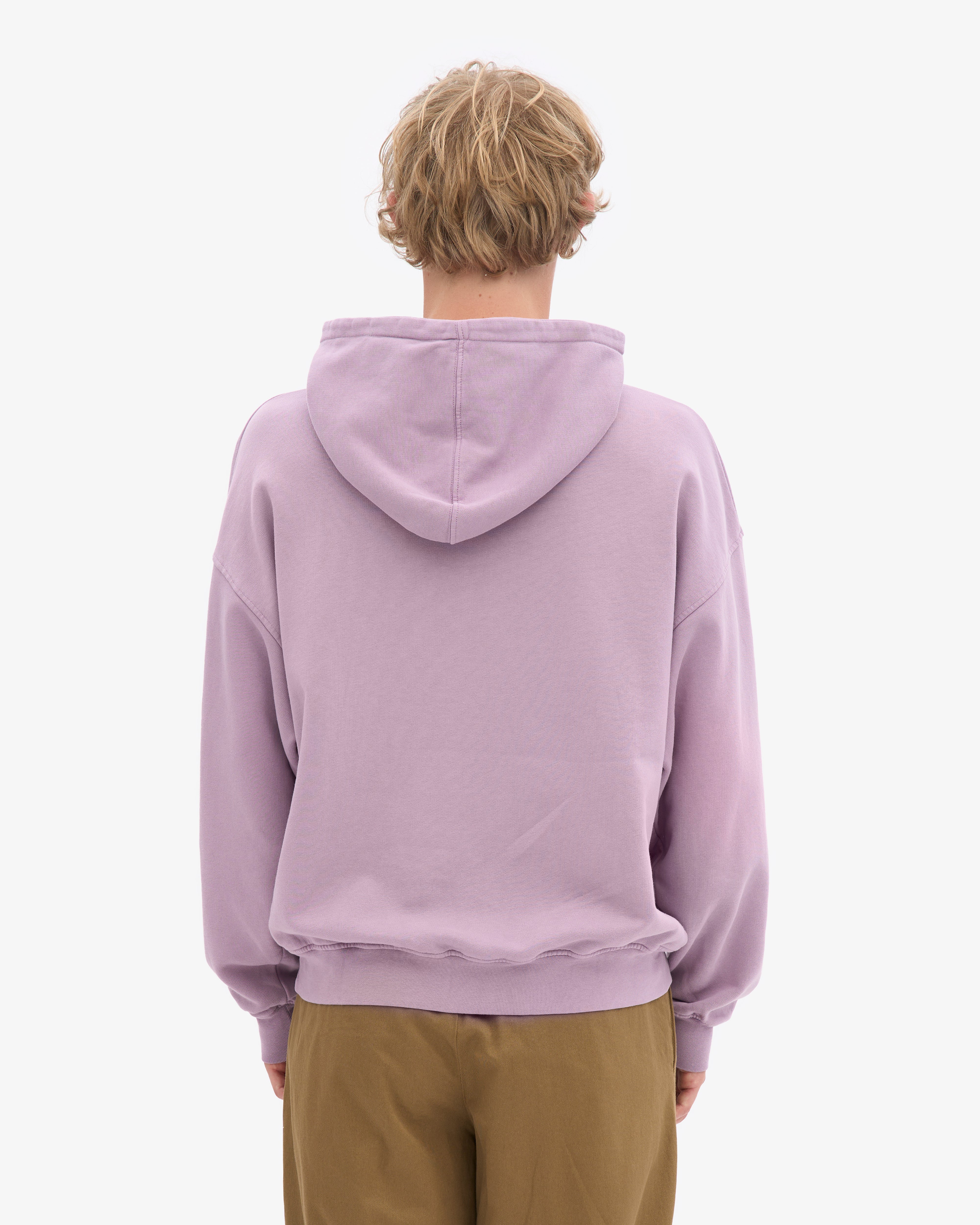 Organic Oversized Hood - Pearly Purple