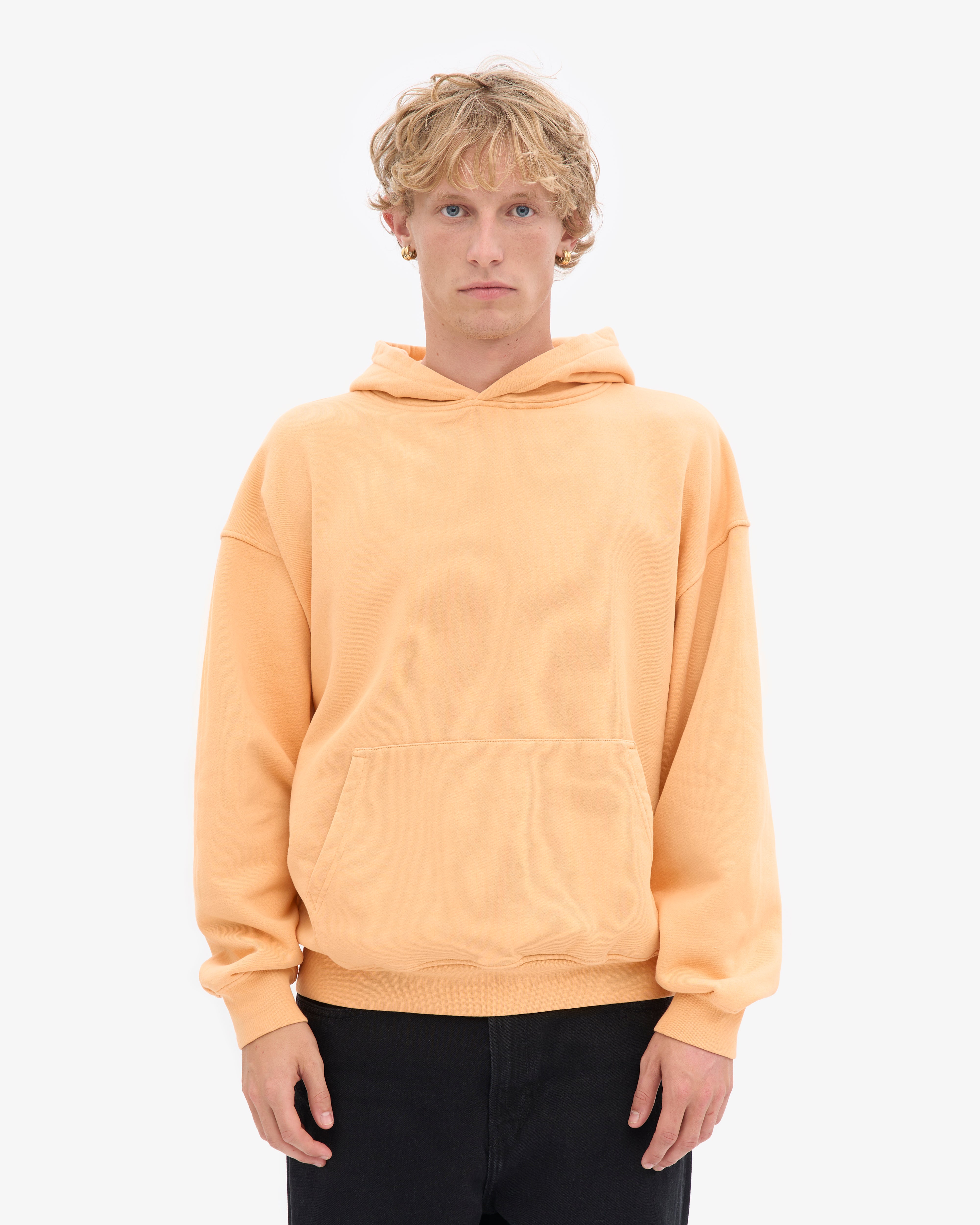 Organic Oversized Hood - Sandstone Orange