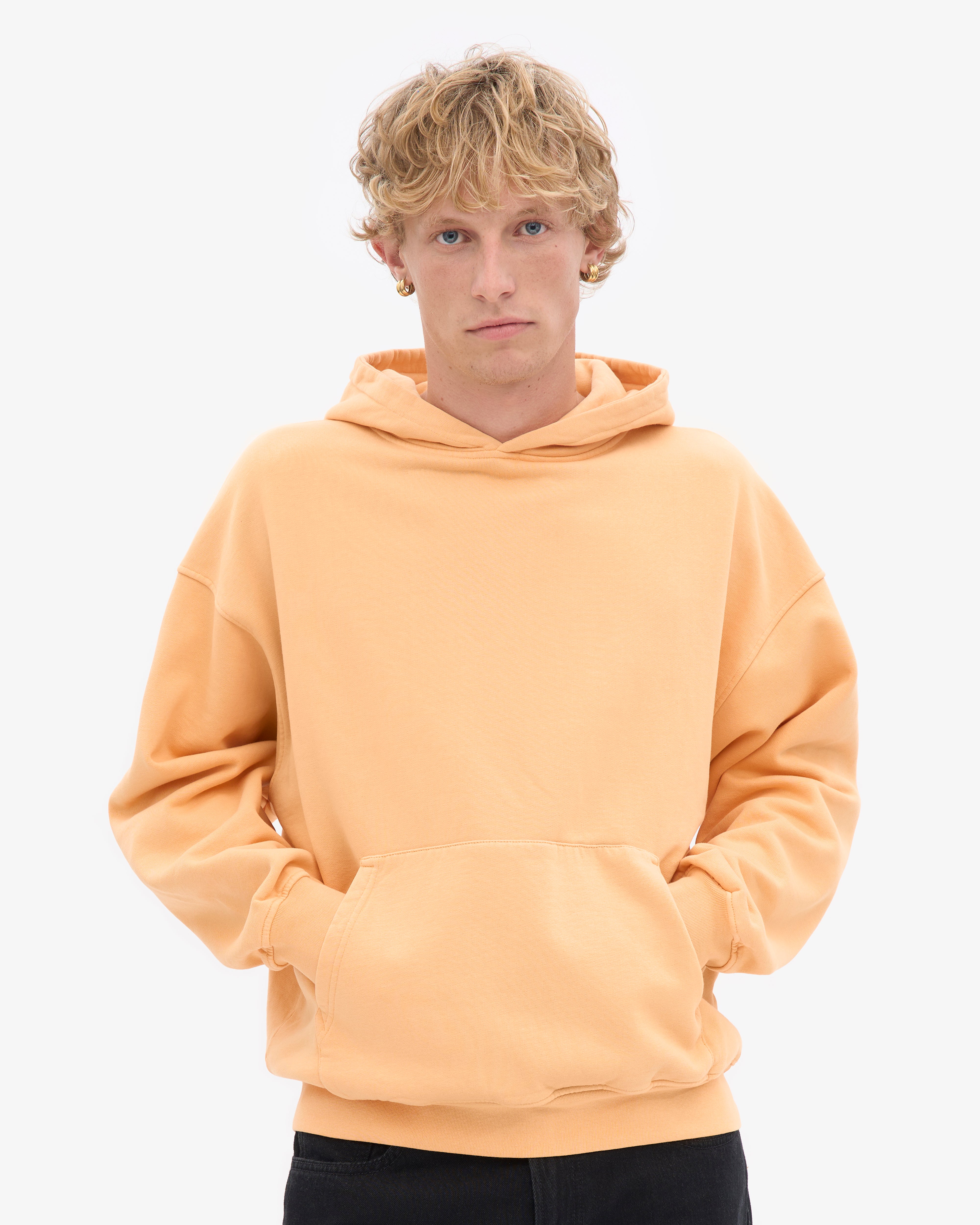 Organic Oversized Hood - Sandstone Orange