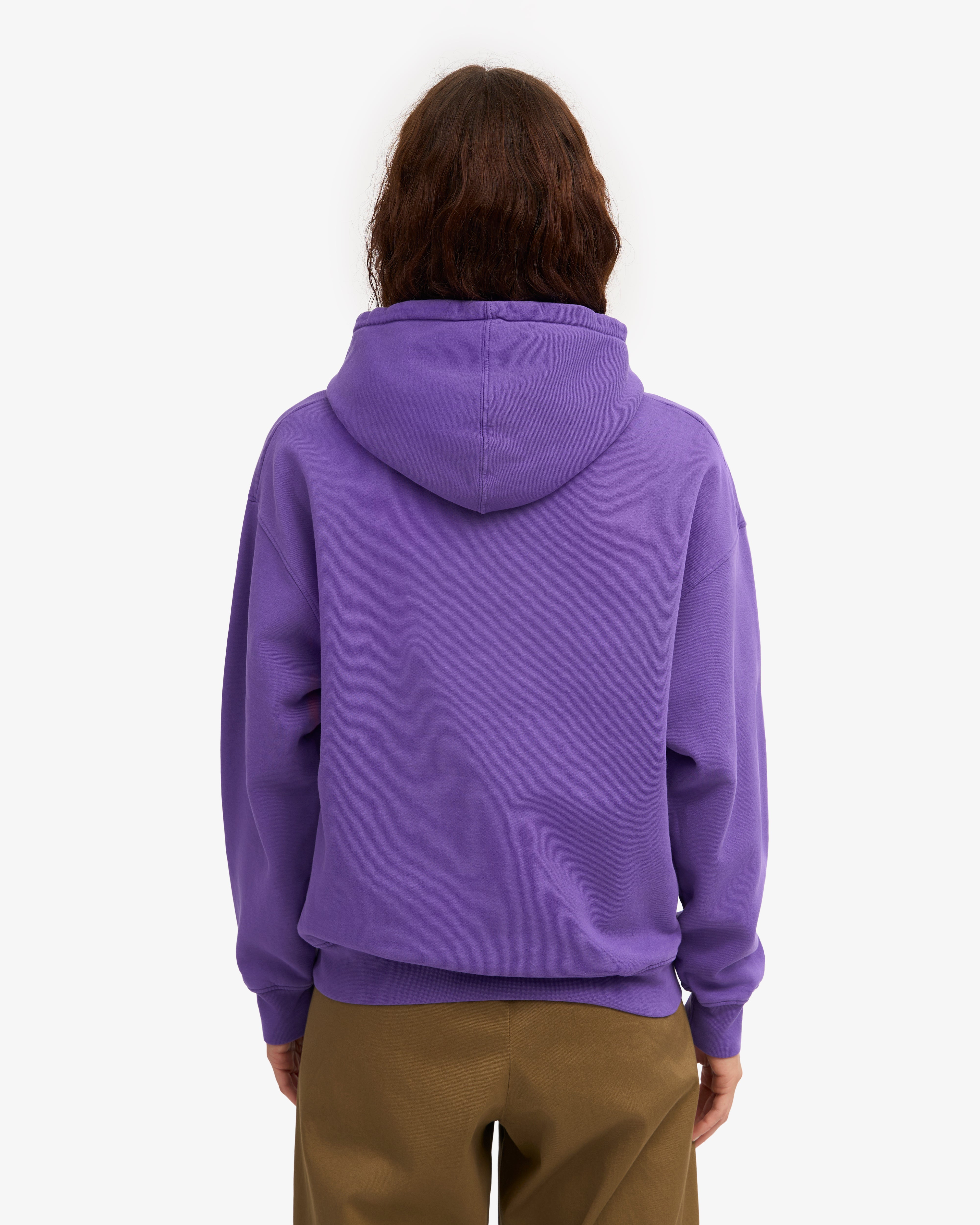 Organic Oversized Hood - Ultra Violet