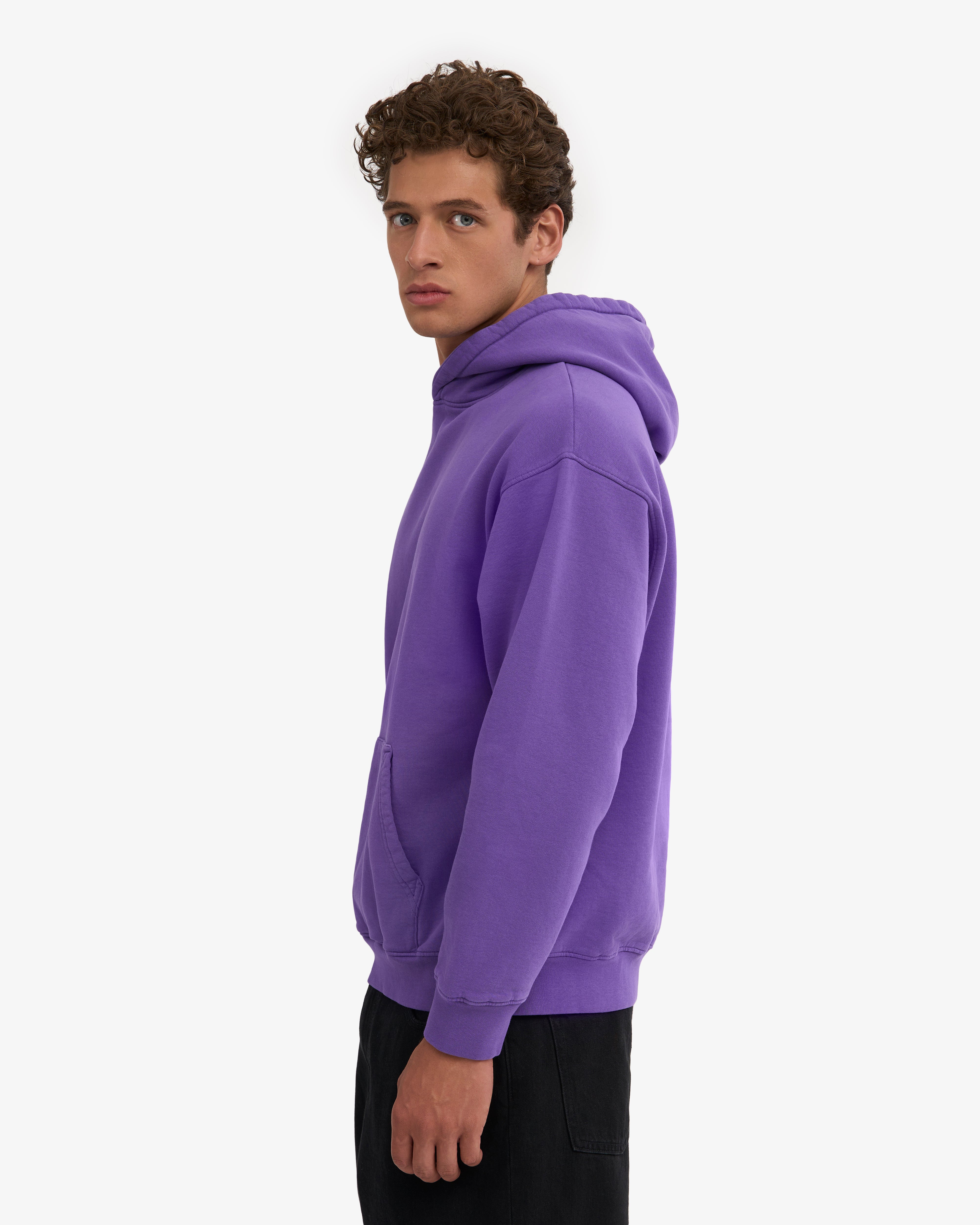 Organic Oversized Hood - Ultra Violet
