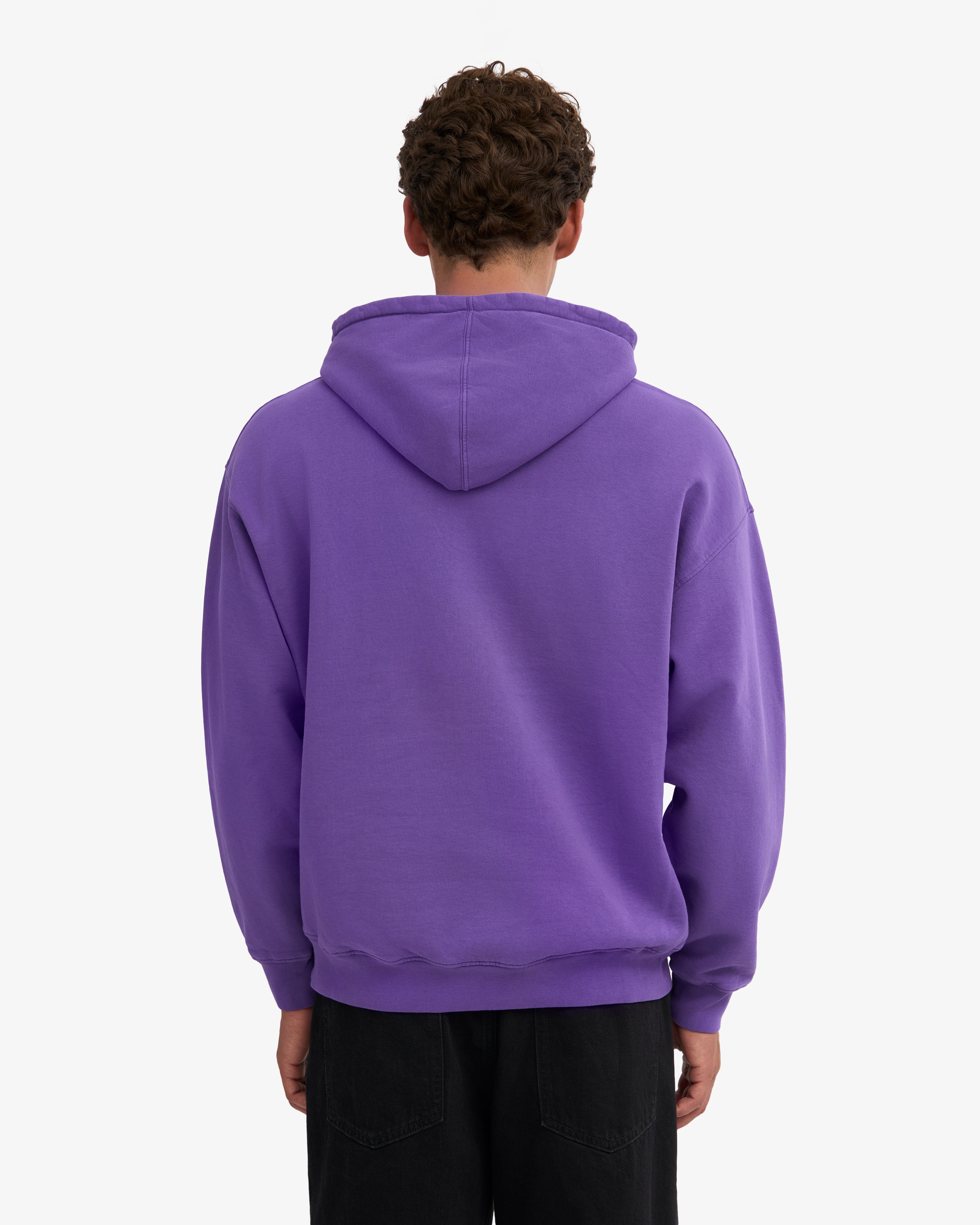 Organic Oversized Hood - Ultra Violet
