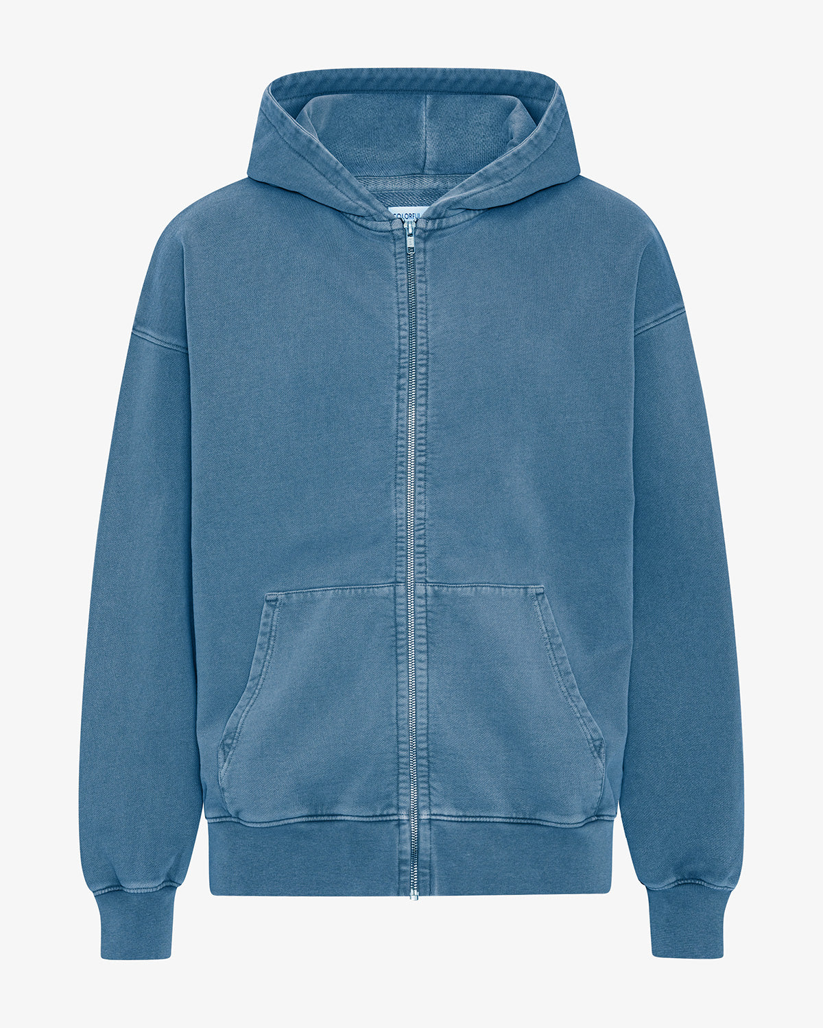 Organic Oversized Zip Hood - Lava Grey – Colorful Standard