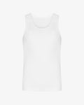 Organic Rib Tank Top - Optical White