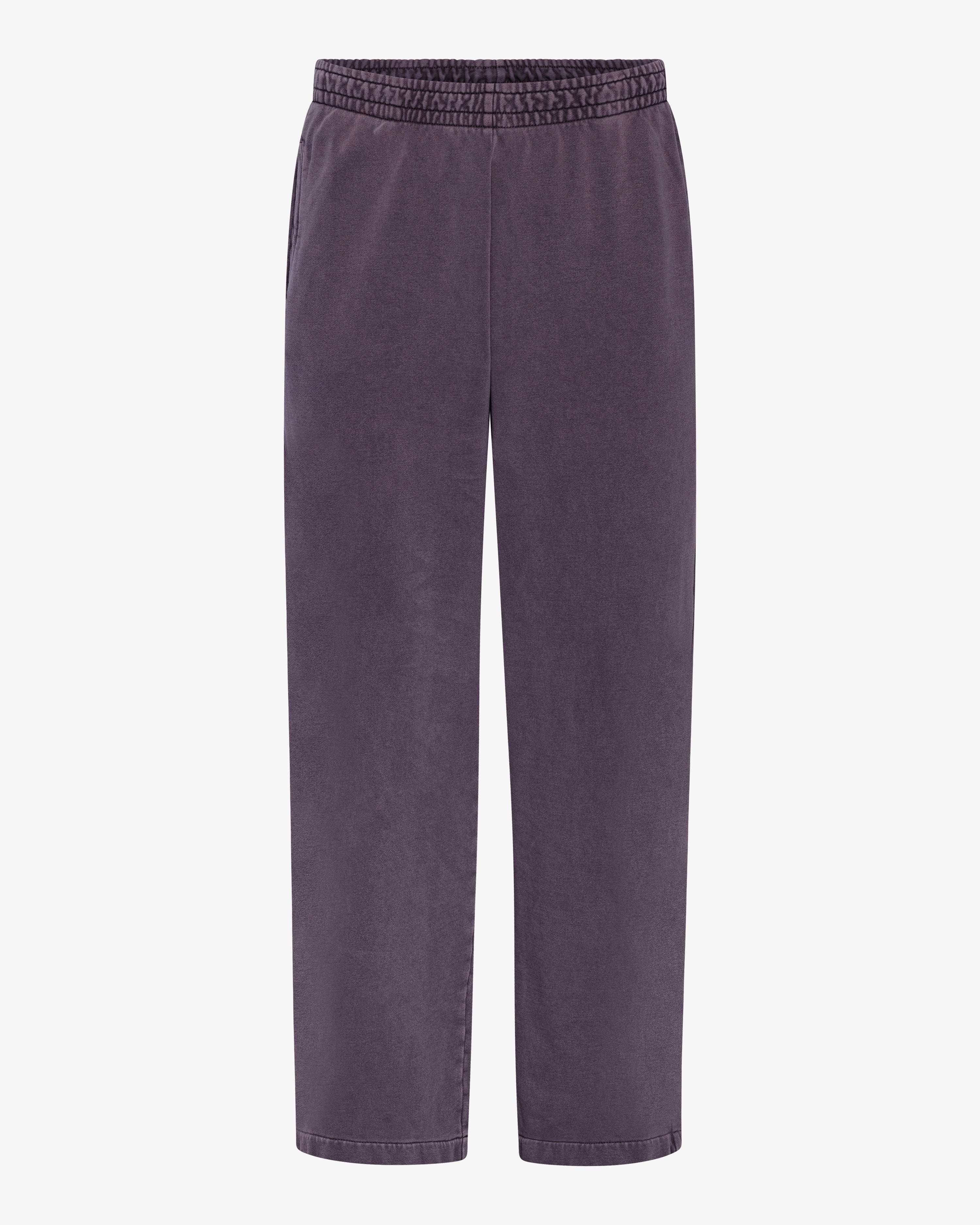 Organic Straight Leg Sweatpants - Faded Grape