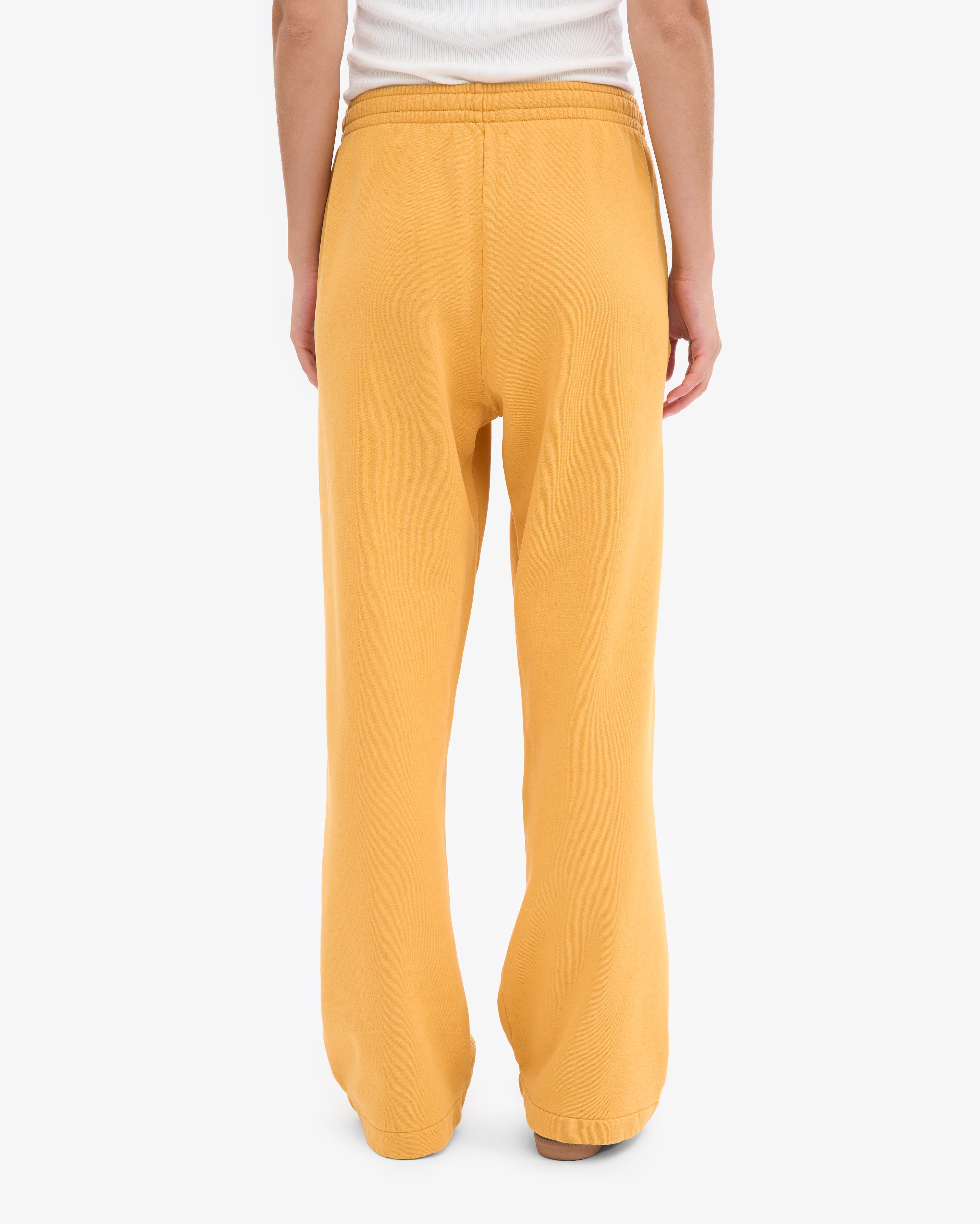 Organic Straight Leg Sweatpants - Burned Yellow