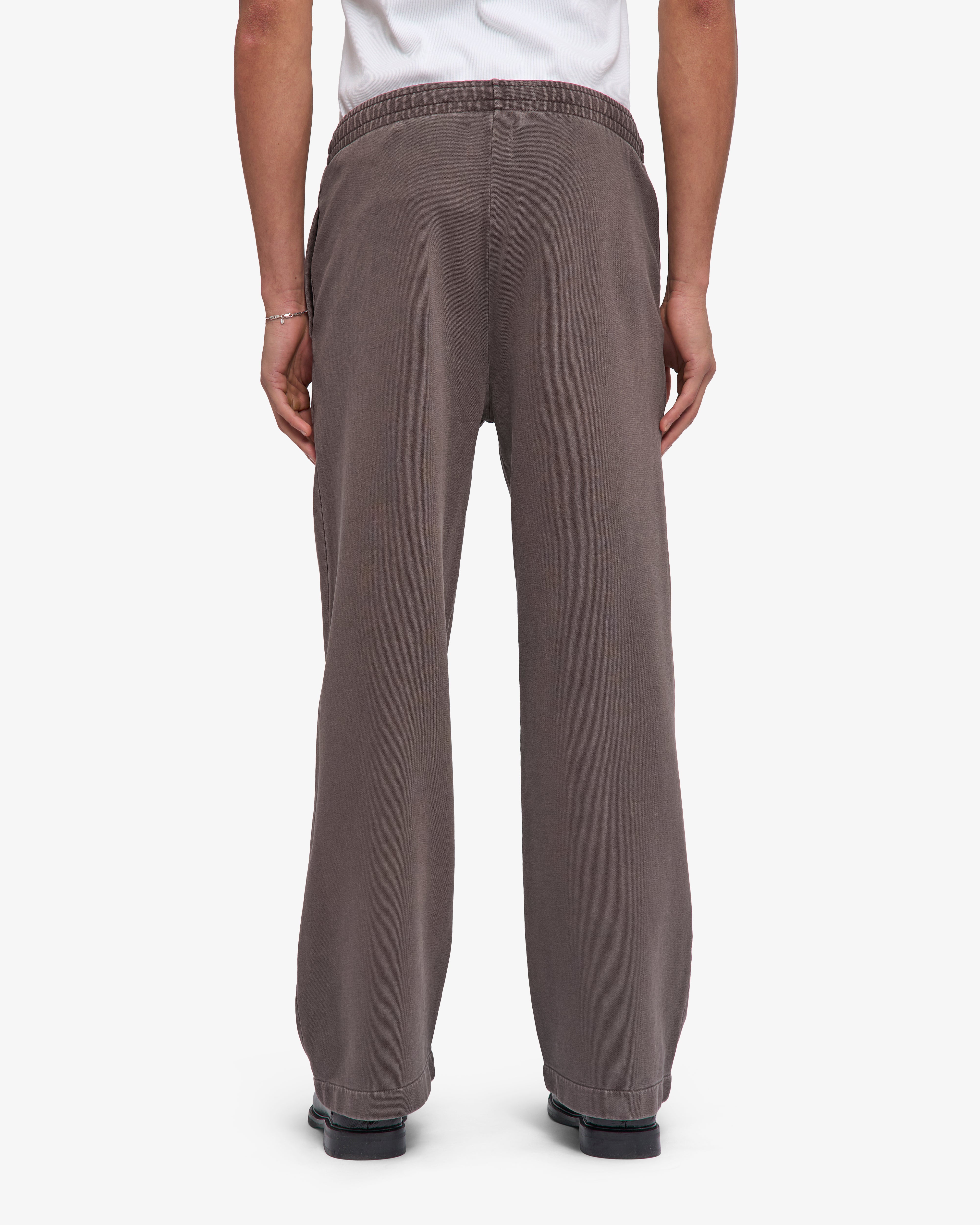 Organic Straight Leg Sweatpants - Faded Mud