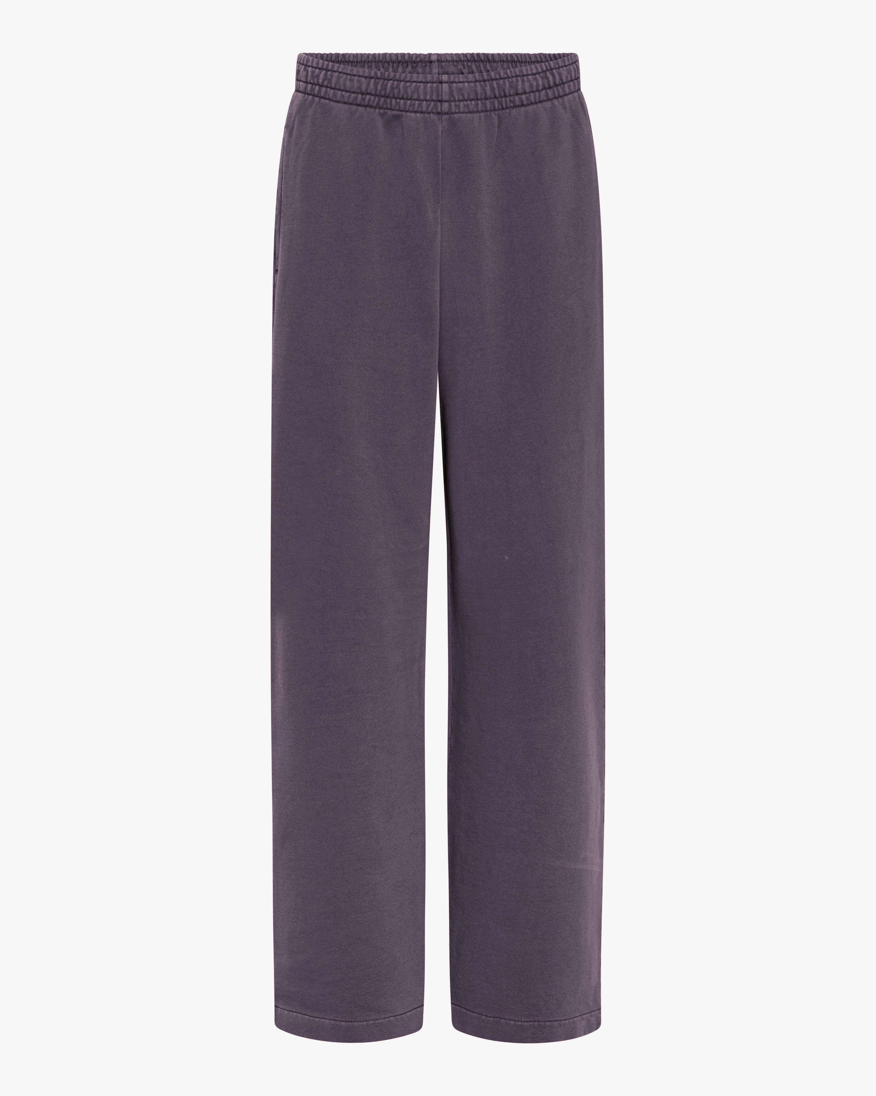Organic Straight Leg Sweatpants - Faded Grape