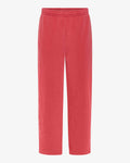 Organic Straight Leg Sweatpants - Faded Red