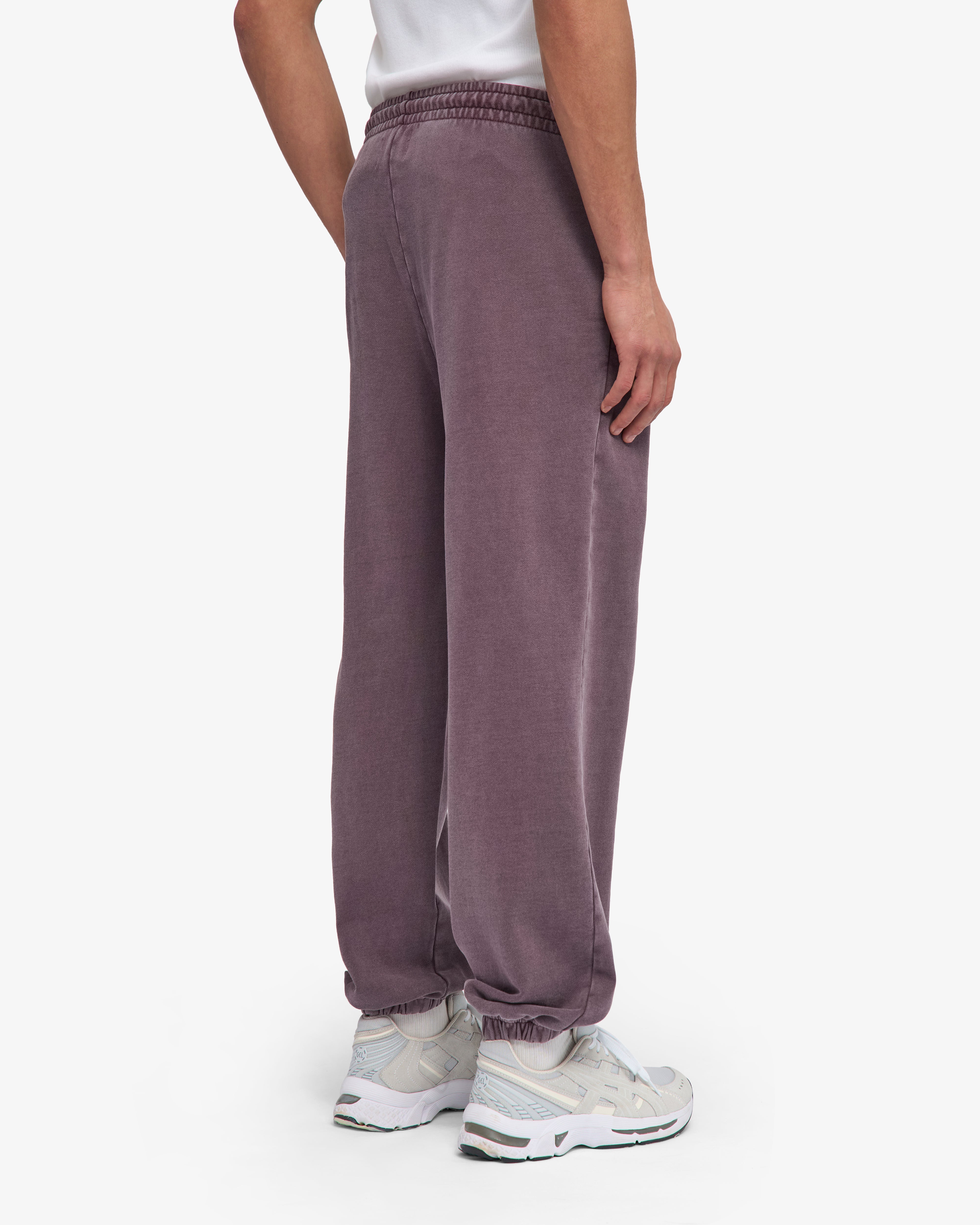 Organic Relaxed Sweatpants - Faded Grape