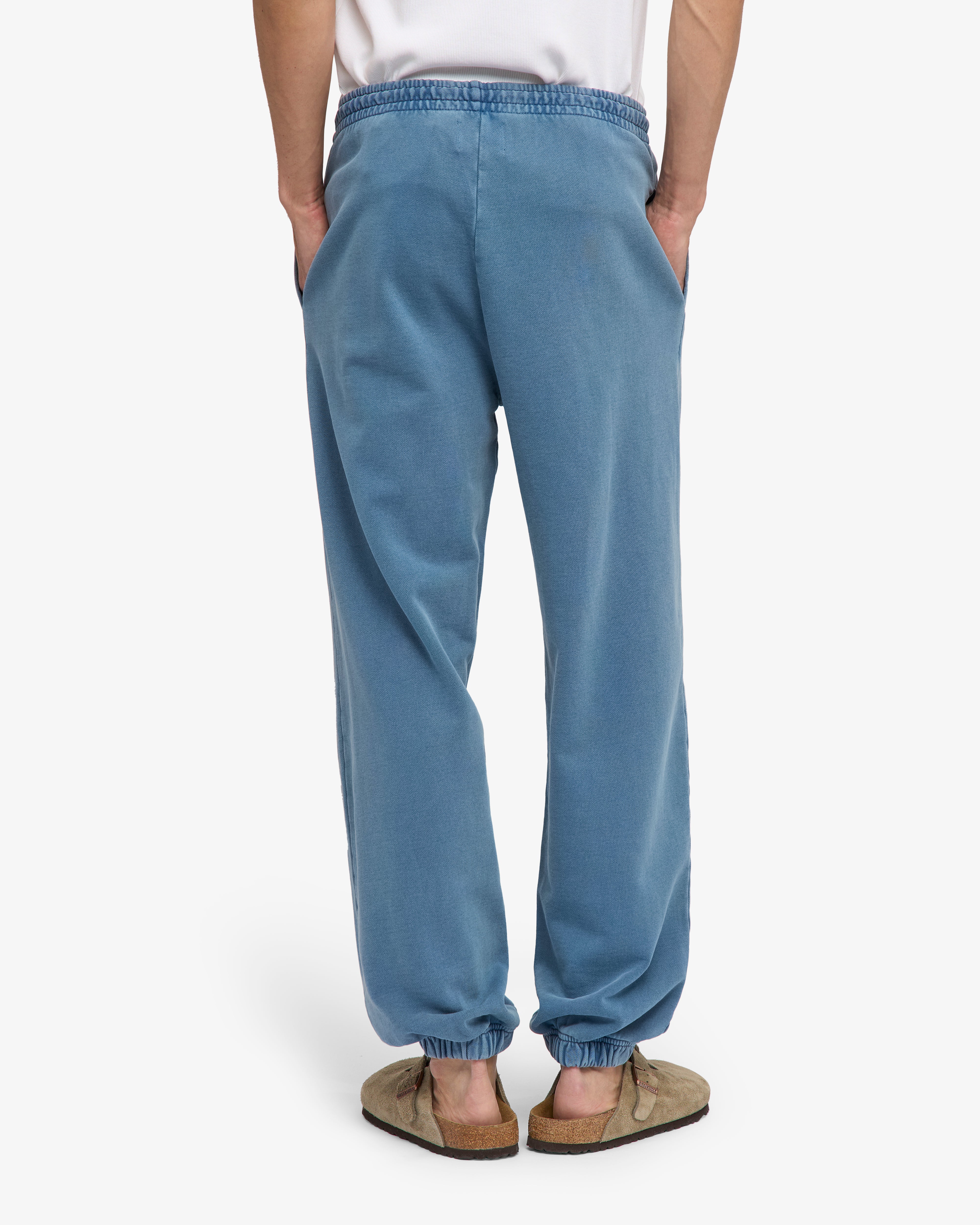 Organic Relaxed Sweatpants - Faded Indigo