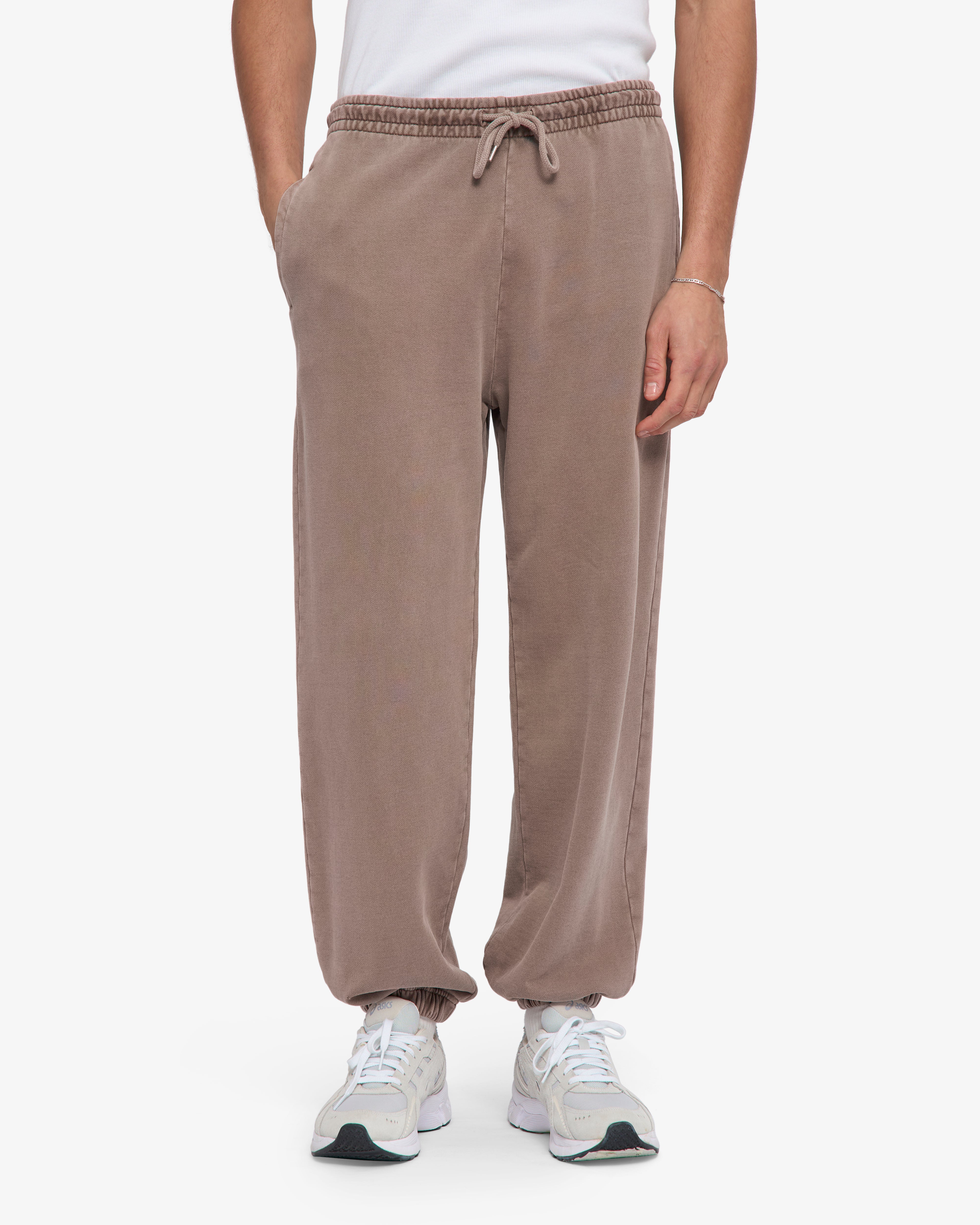 Organic Relaxed Sweatpants - Faded Khaki