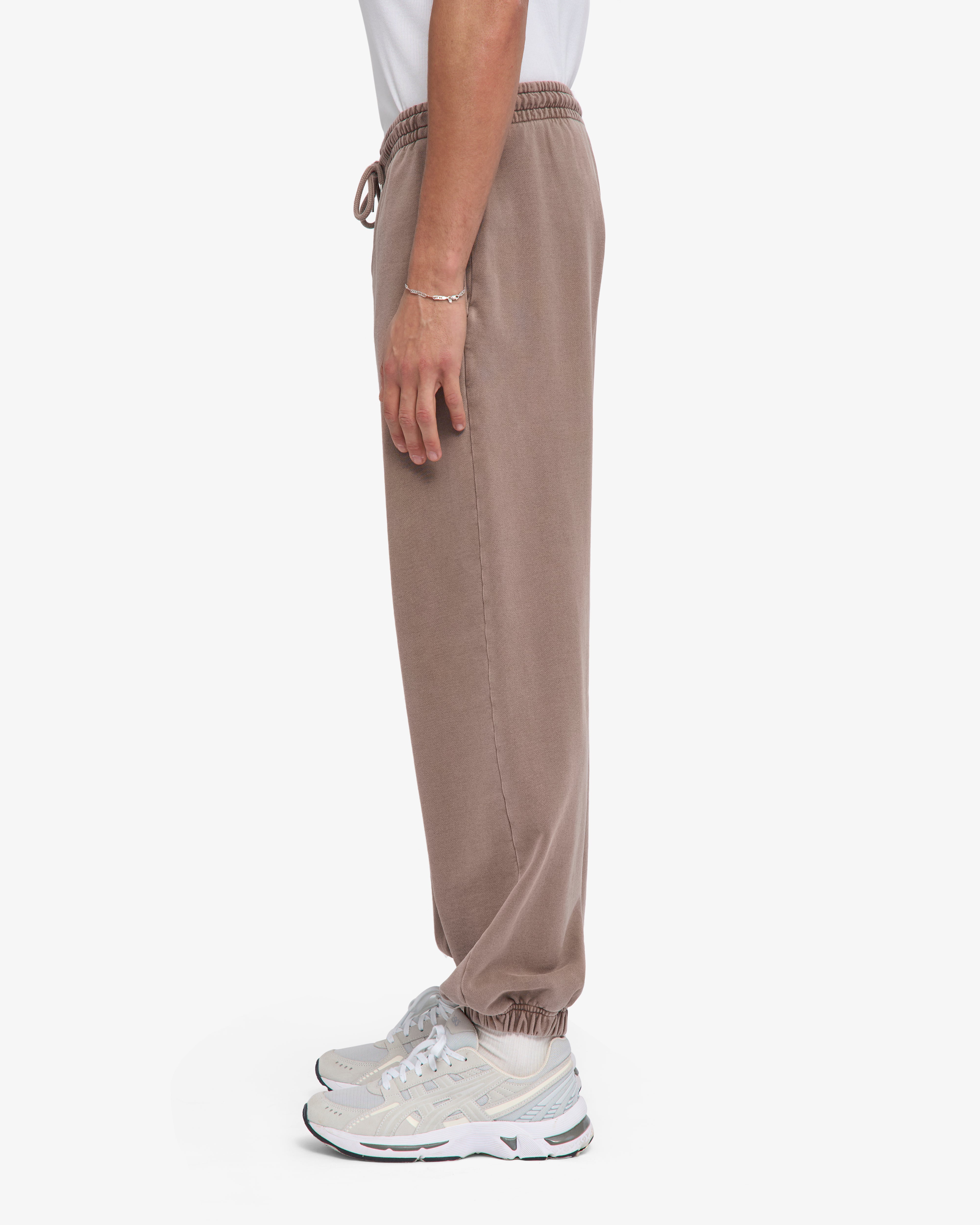 Organic Relaxed Sweatpants - Faded Khaki