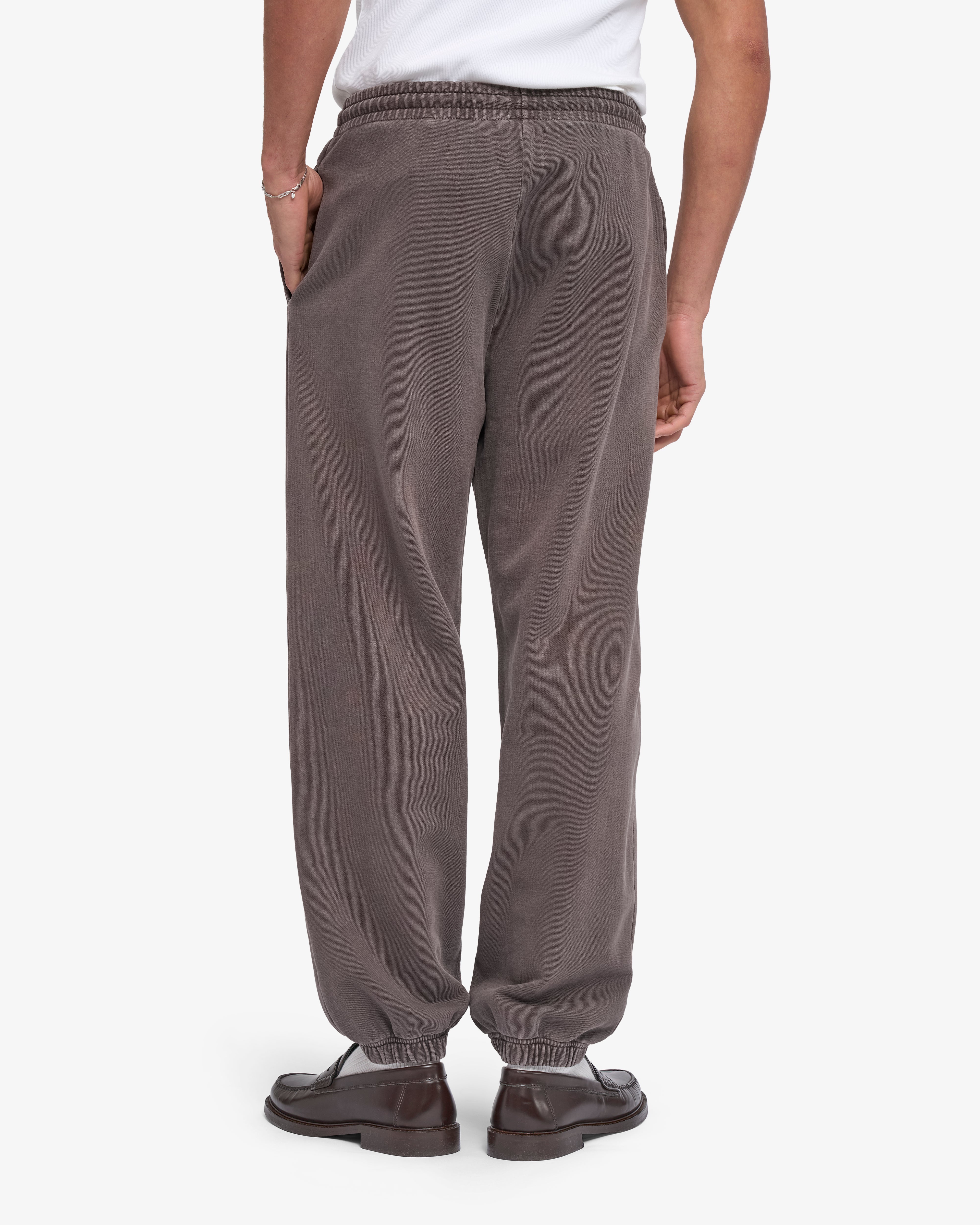 Organic Relaxed Sweatpants - Faded Mud