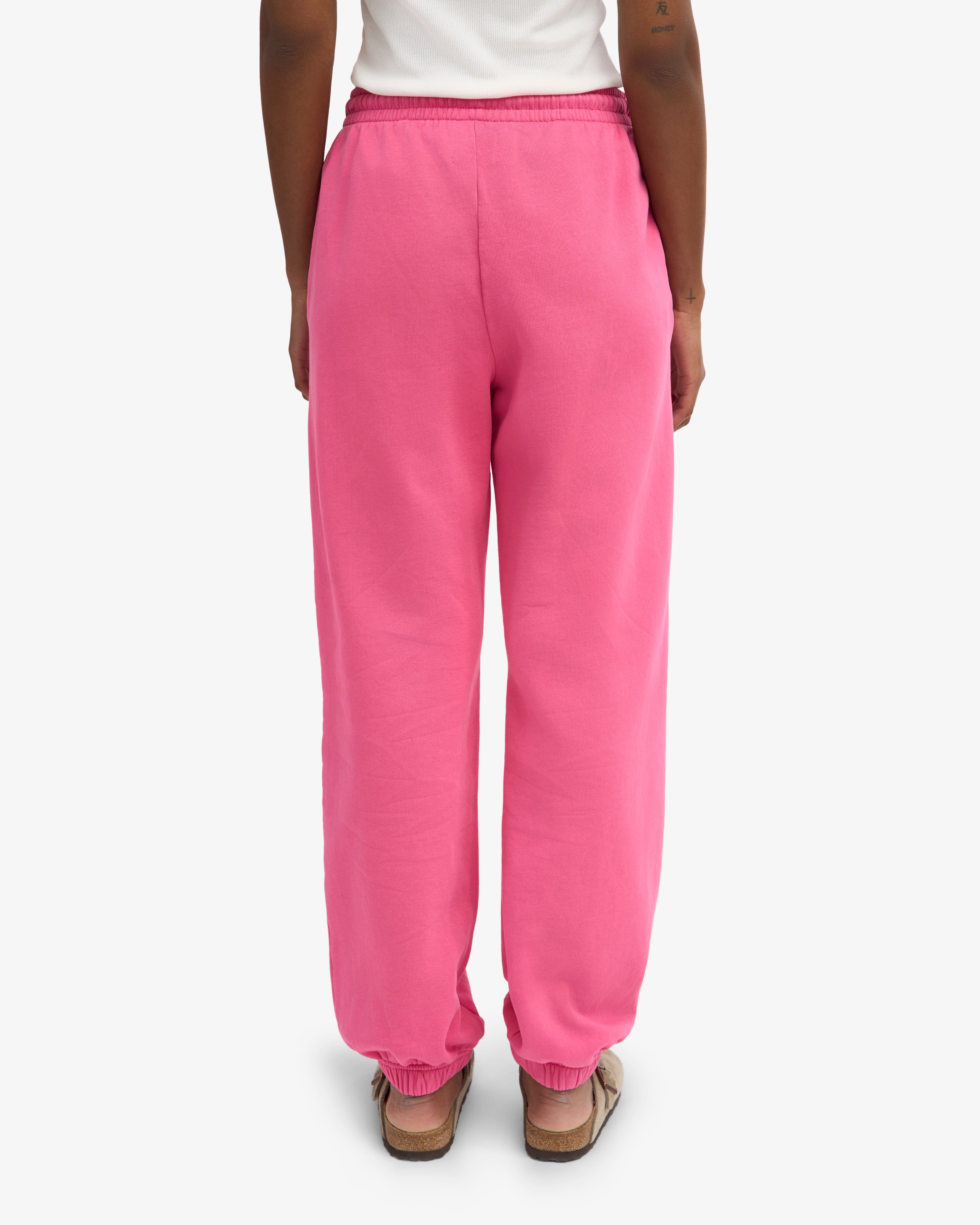 Organic Relaxed Sweatpants - Bubblegum Pink