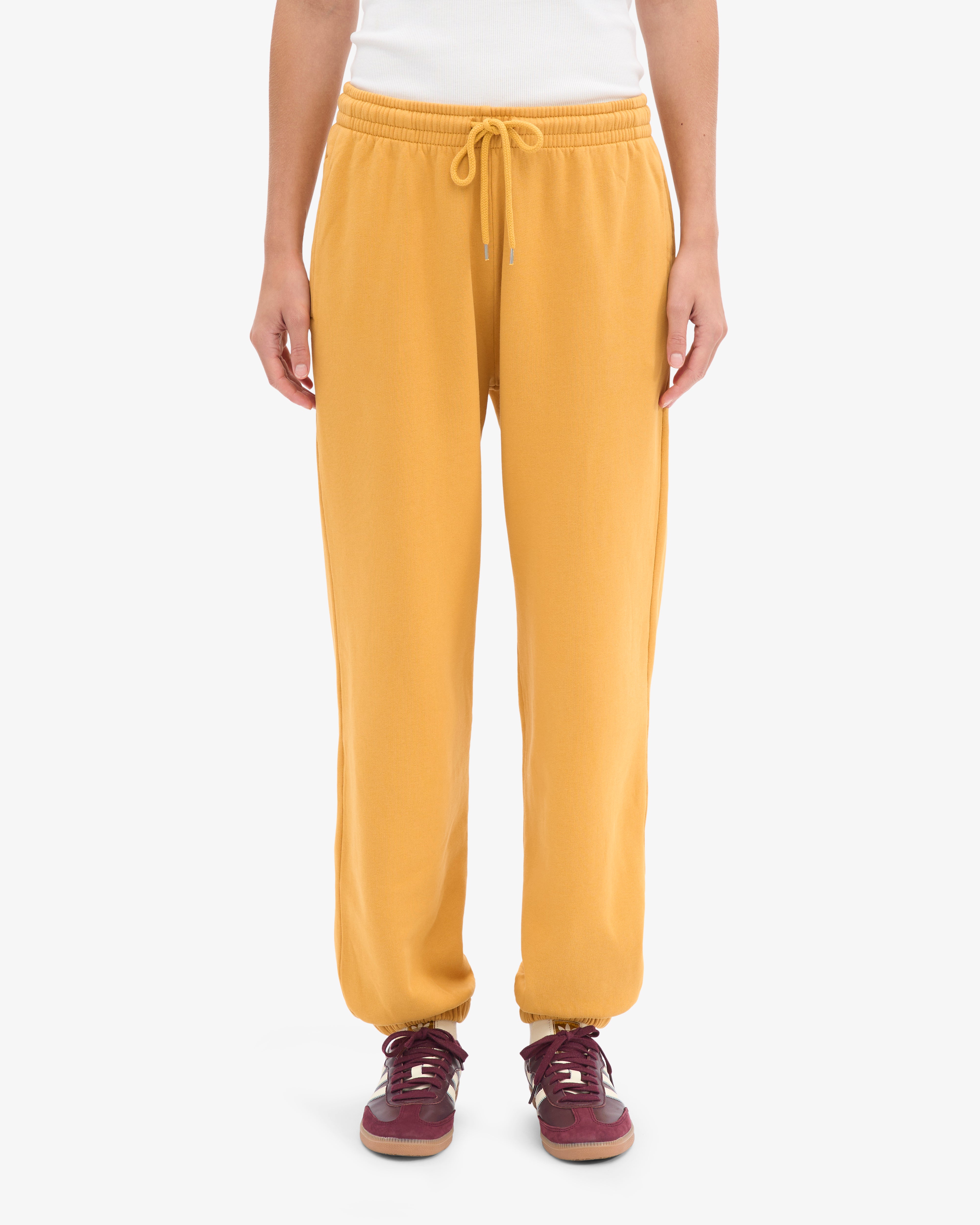Organic Relaxed Sweatpants - Burned Yellow