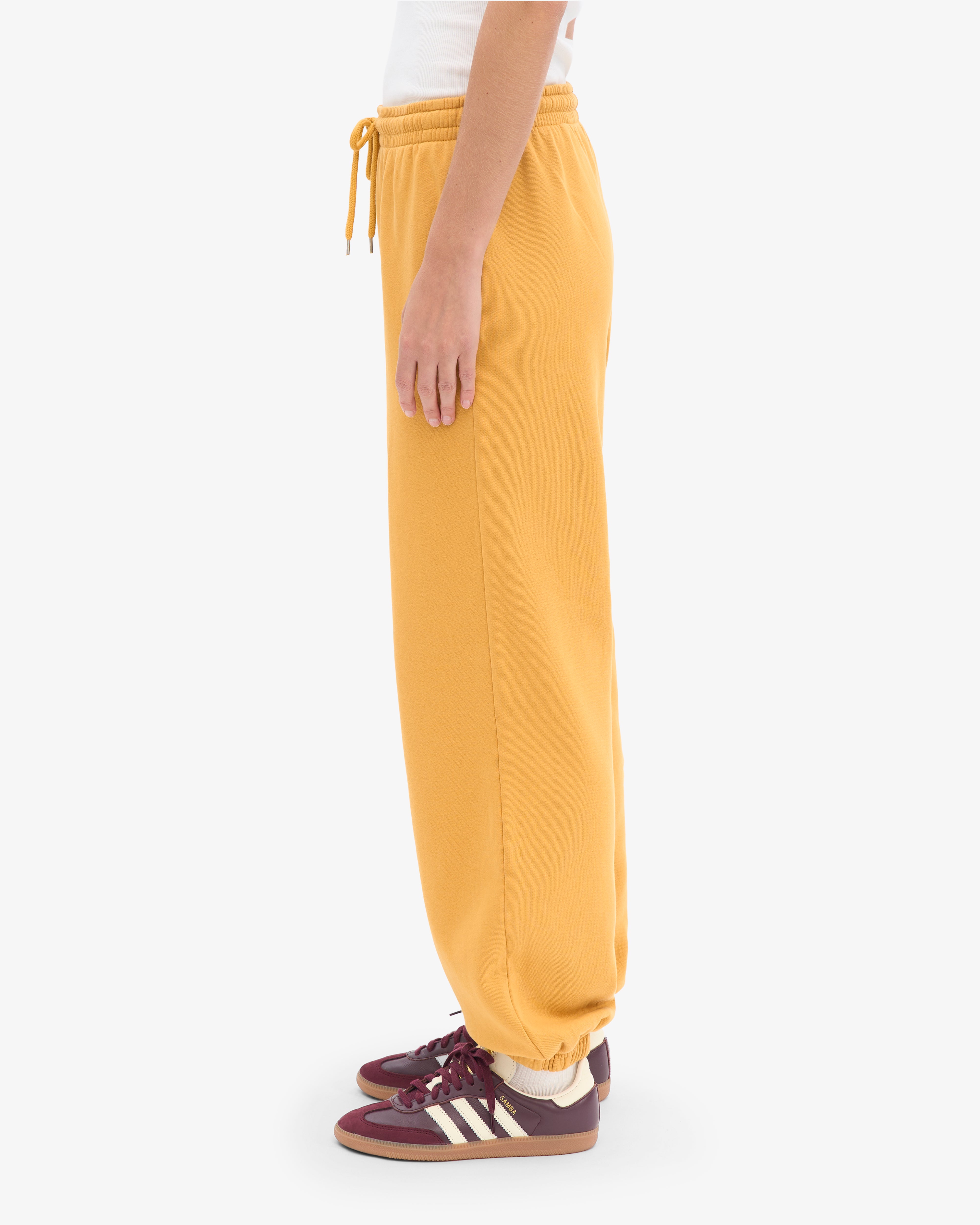 Organic Relaxed Sweatpants - Burned Yellow