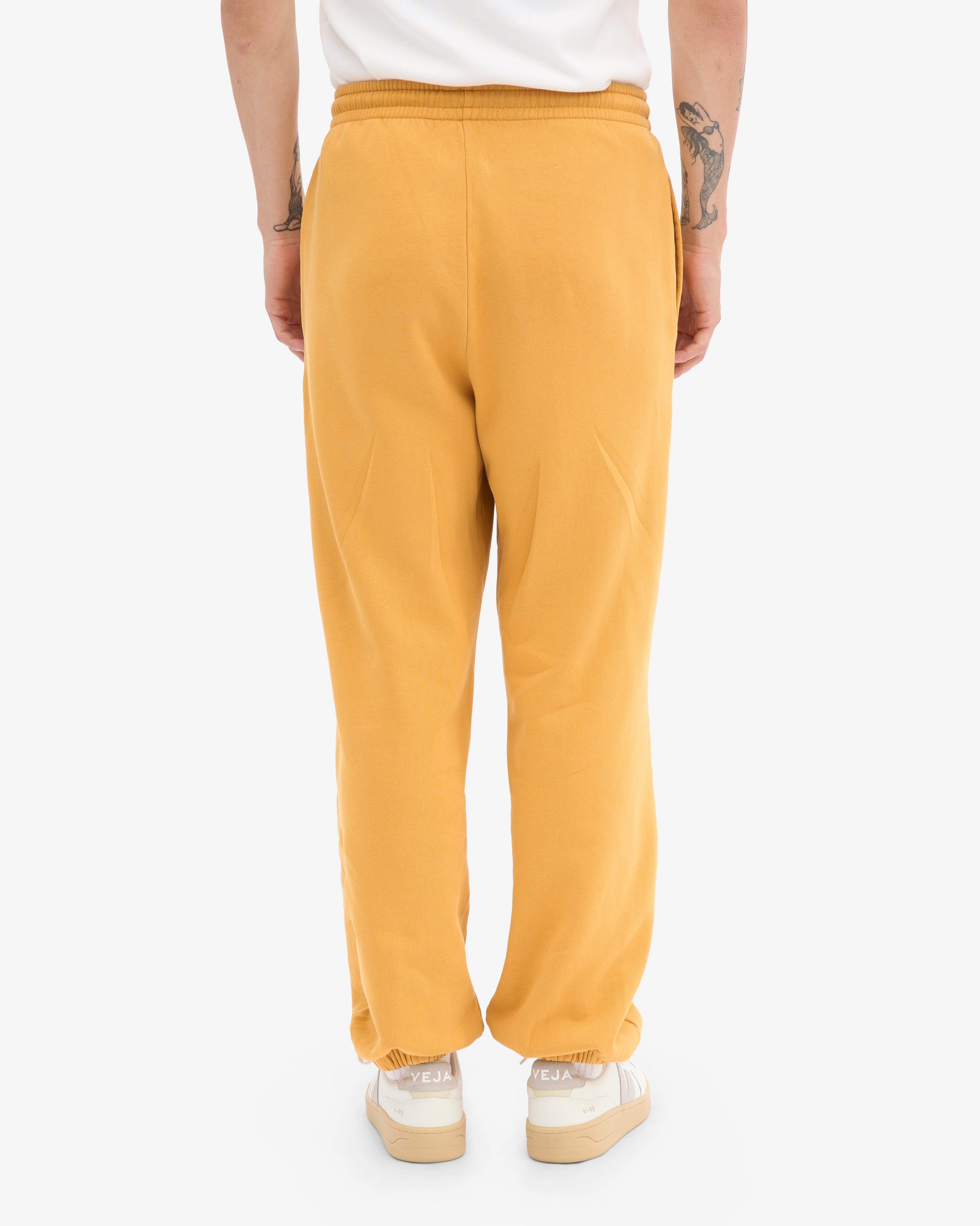 Organic Relaxed Sweatpants - Burned Yellow