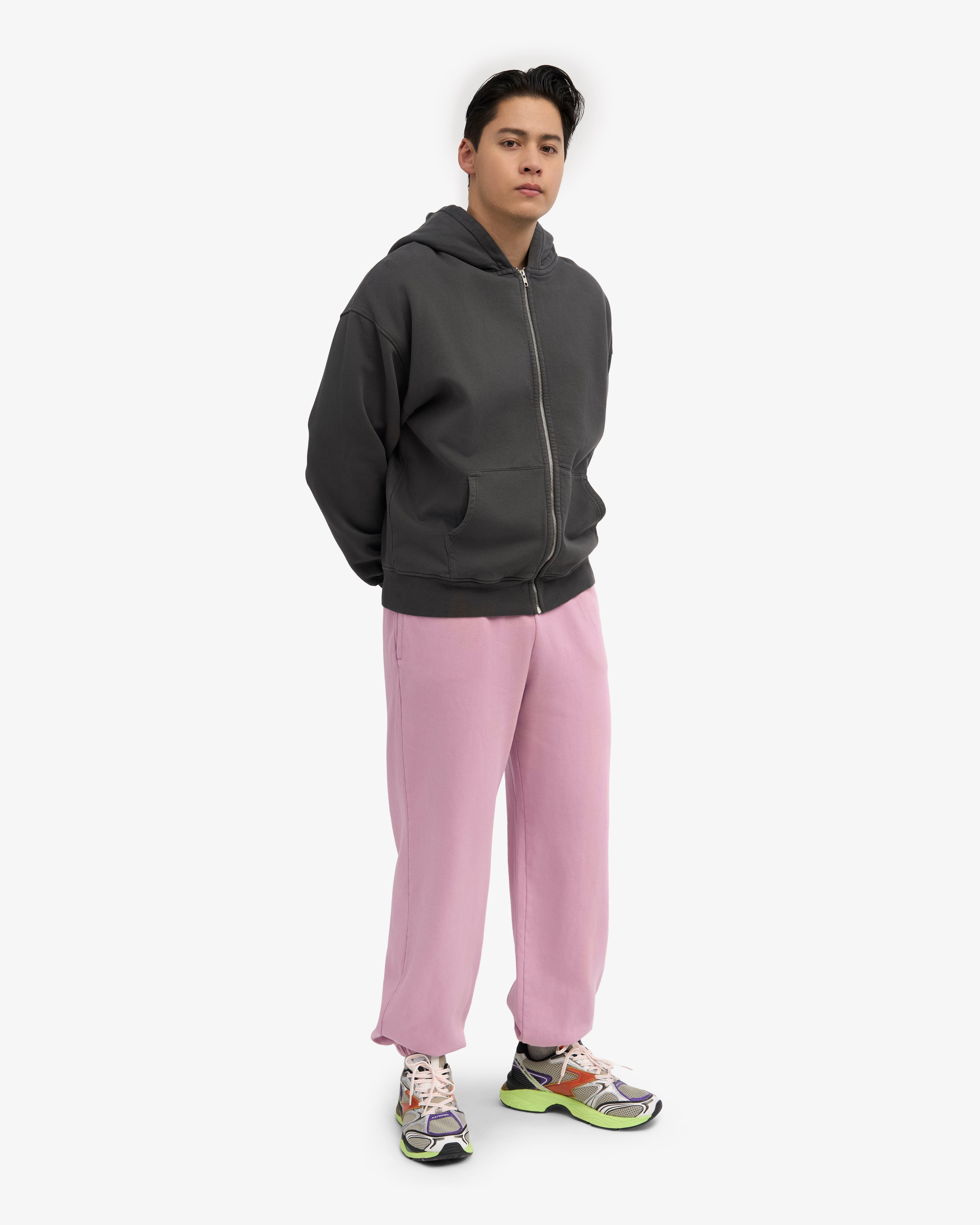 Organic Relaxed Sweatpants - Cherry Blossom