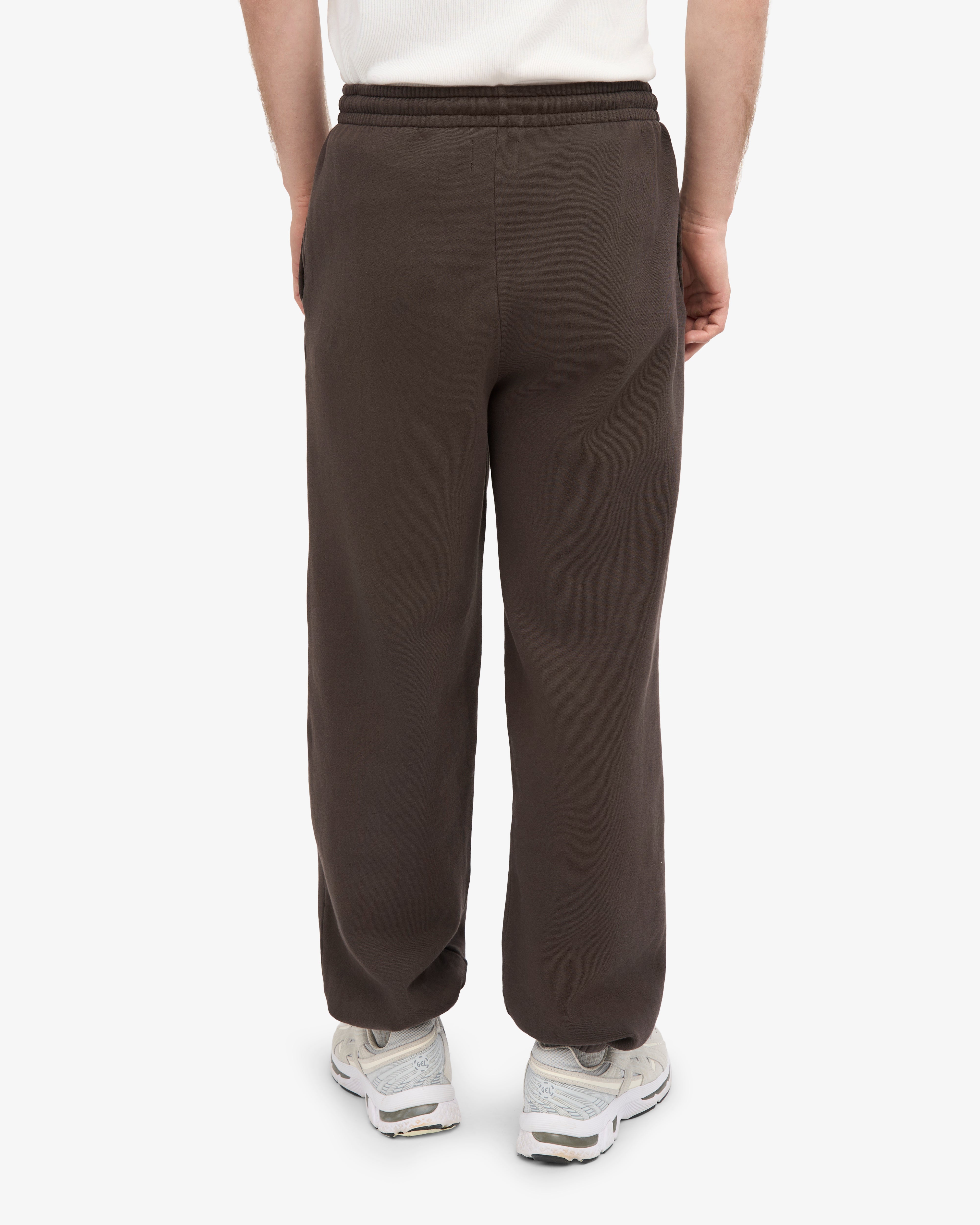Organic Relaxed Sweatpants - Coffee Brown
