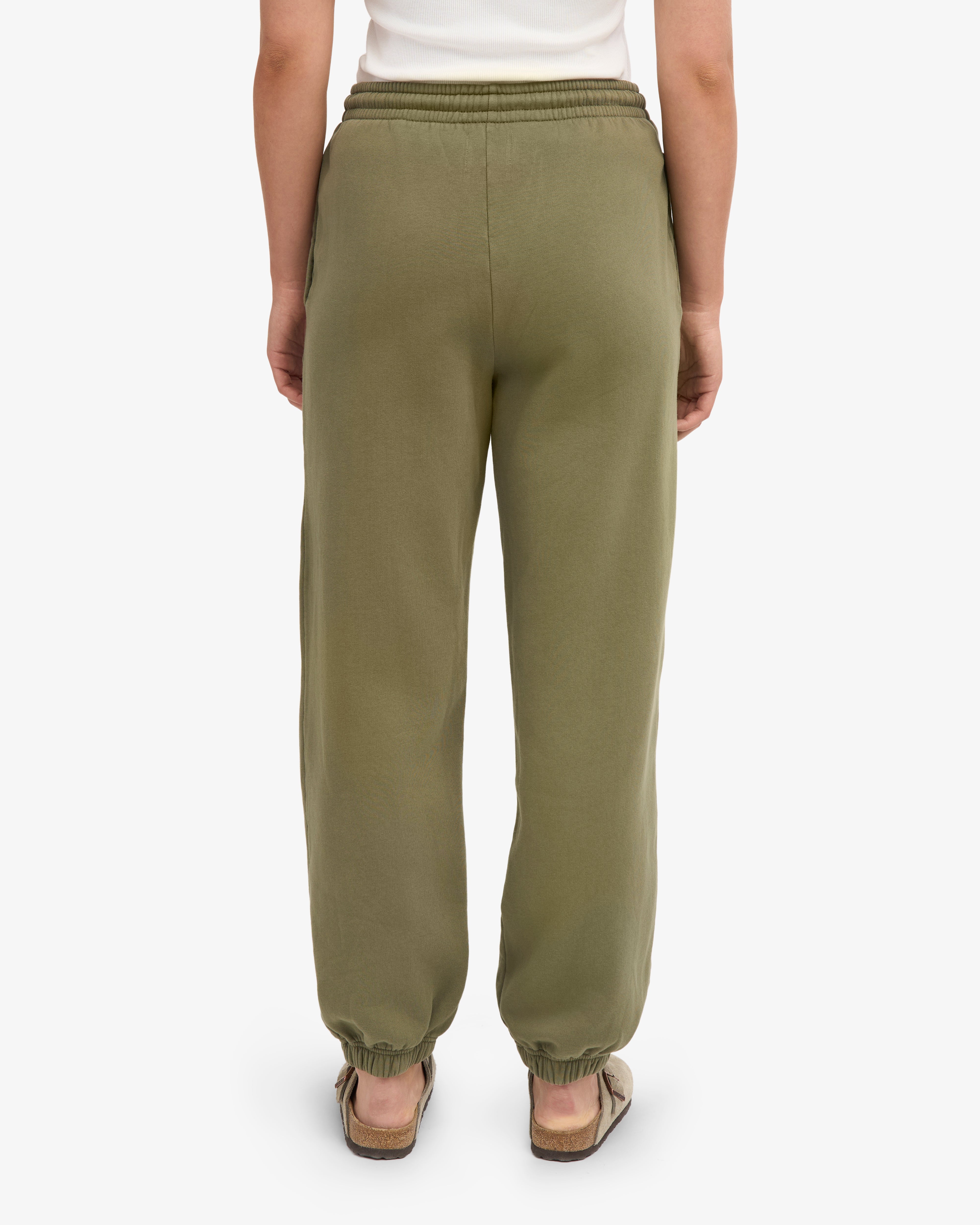 Organic Relaxed Sweatpants - Dusty Olive